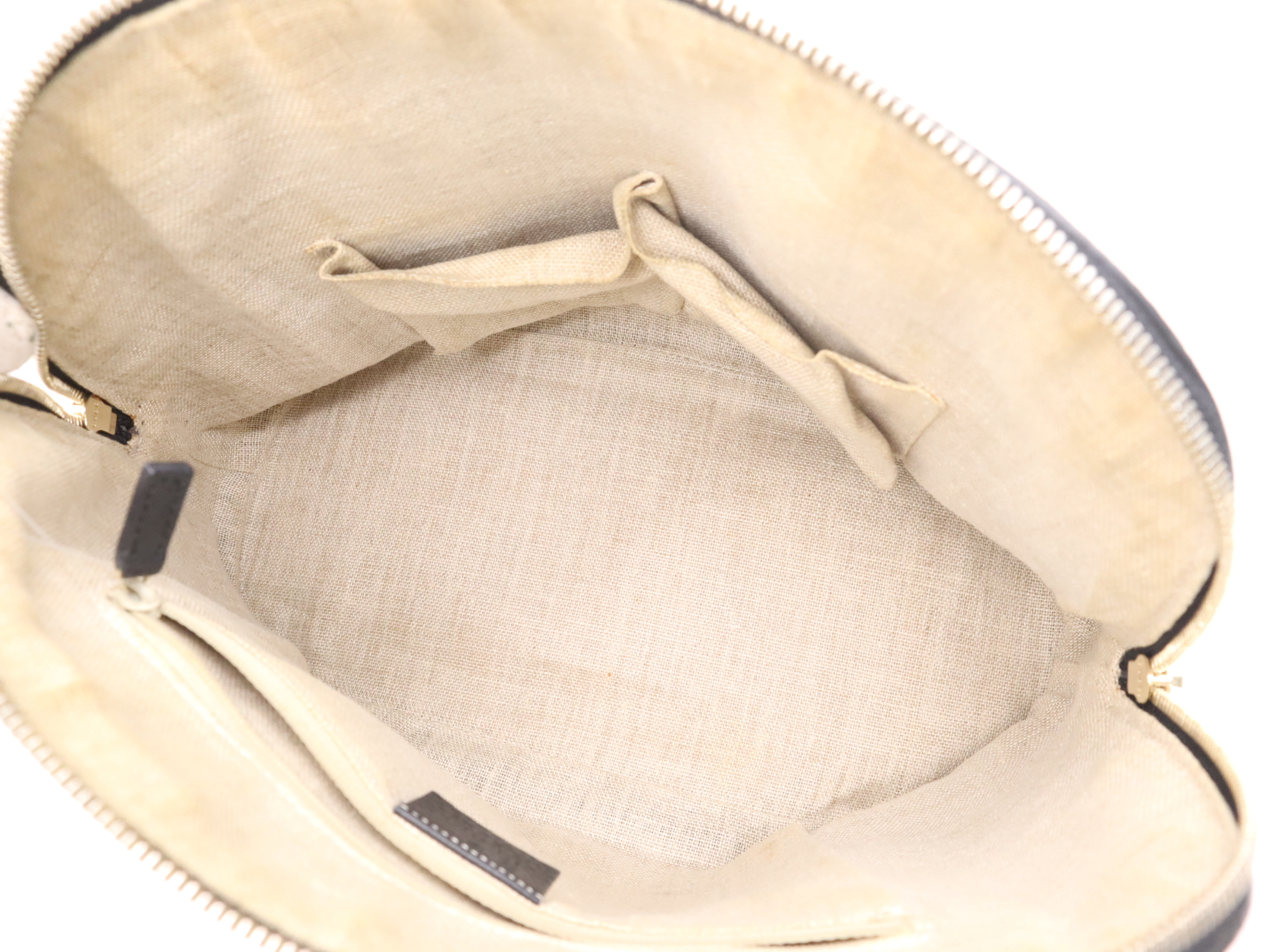 449662 Leather Handbag, Black, Gold Hardware — view 11