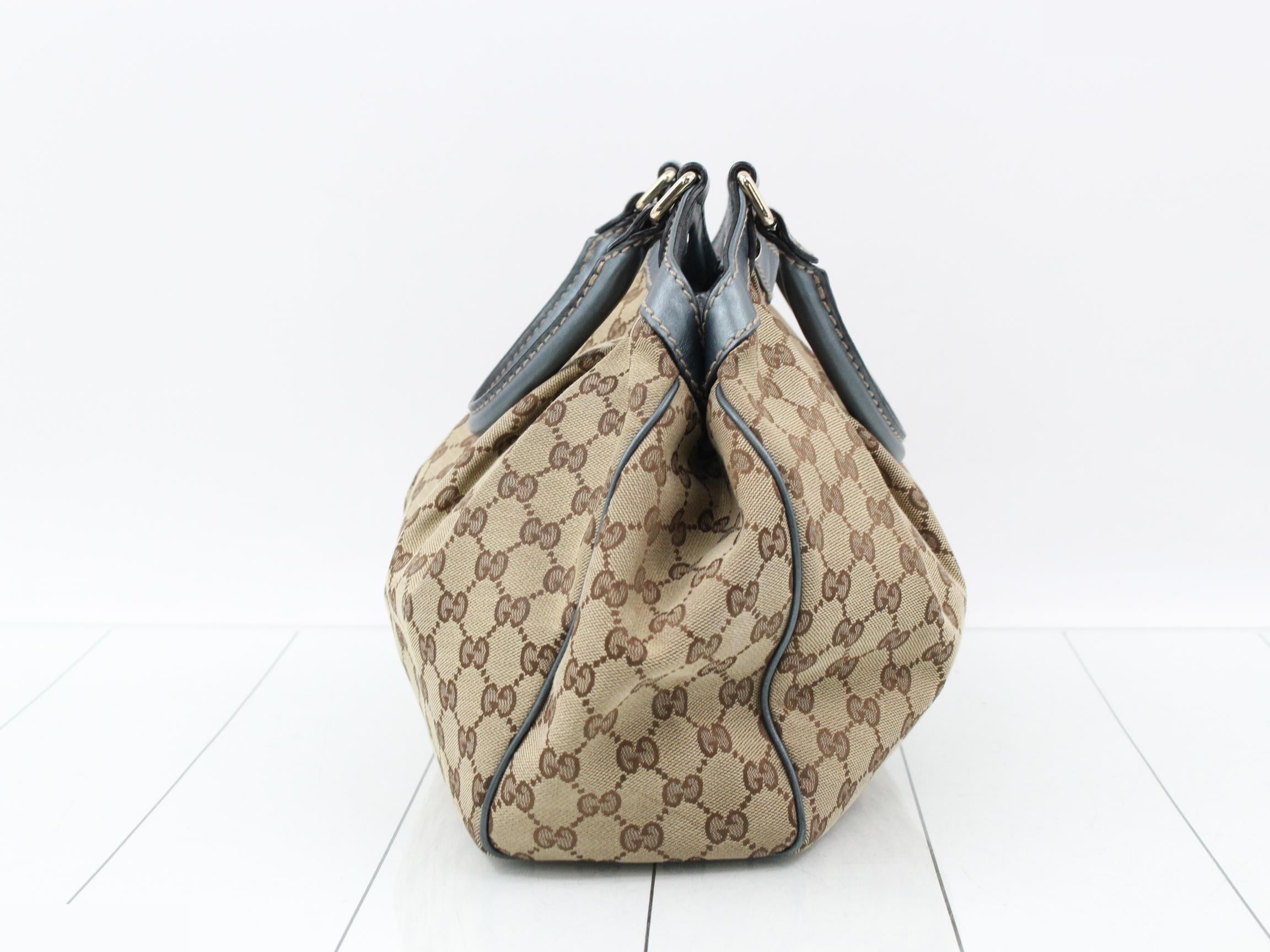 Sukey GG Canvas Leather Handbag — view 3