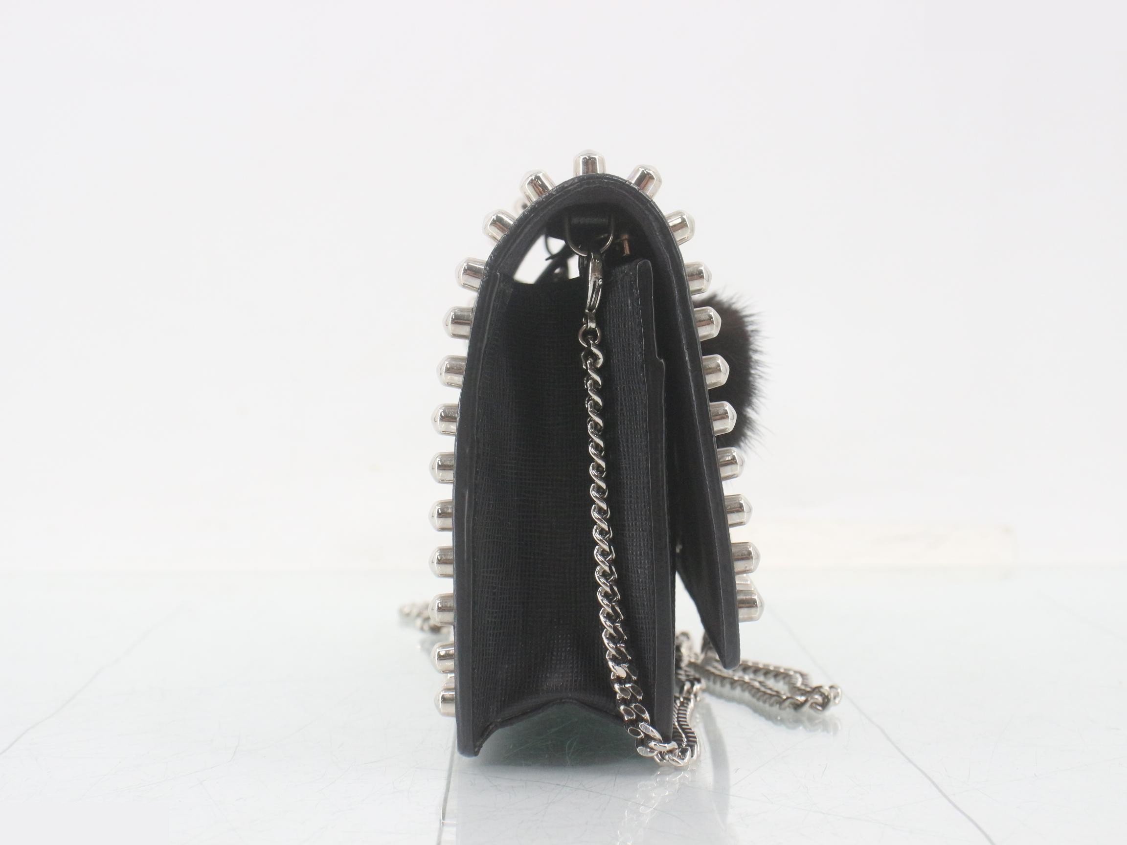 Chain wallet shoulder bag — view 4
