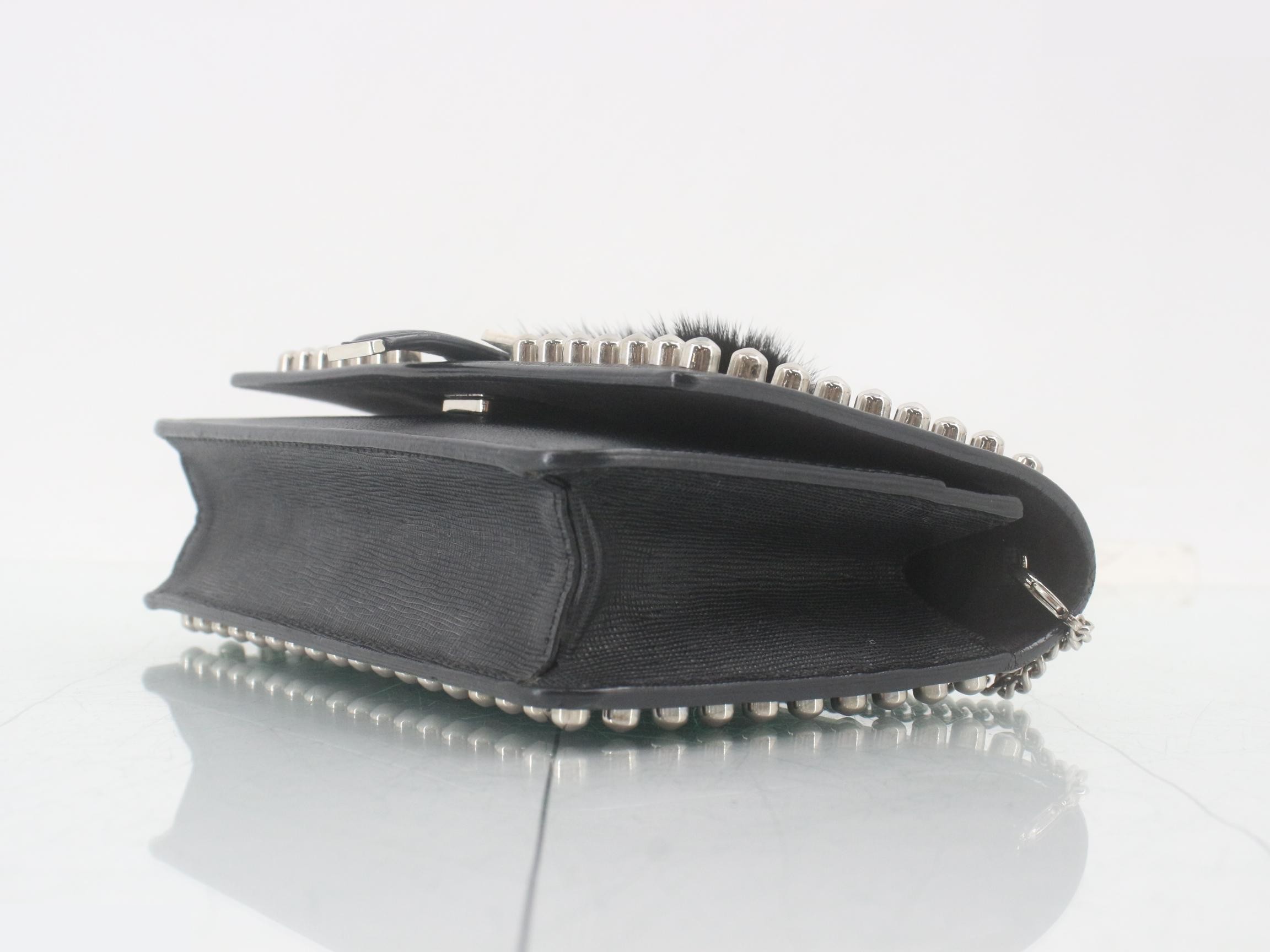 Chain wallet shoulder bag — view 6
