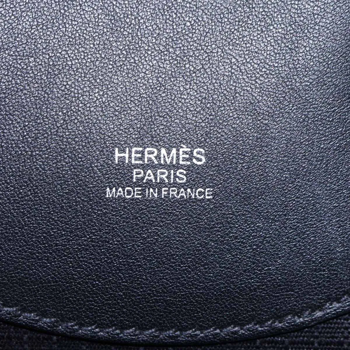Sac à Dos Allback Toile Bivaque x Veau Swift Black Silver Hardware B: 2023 — view 11