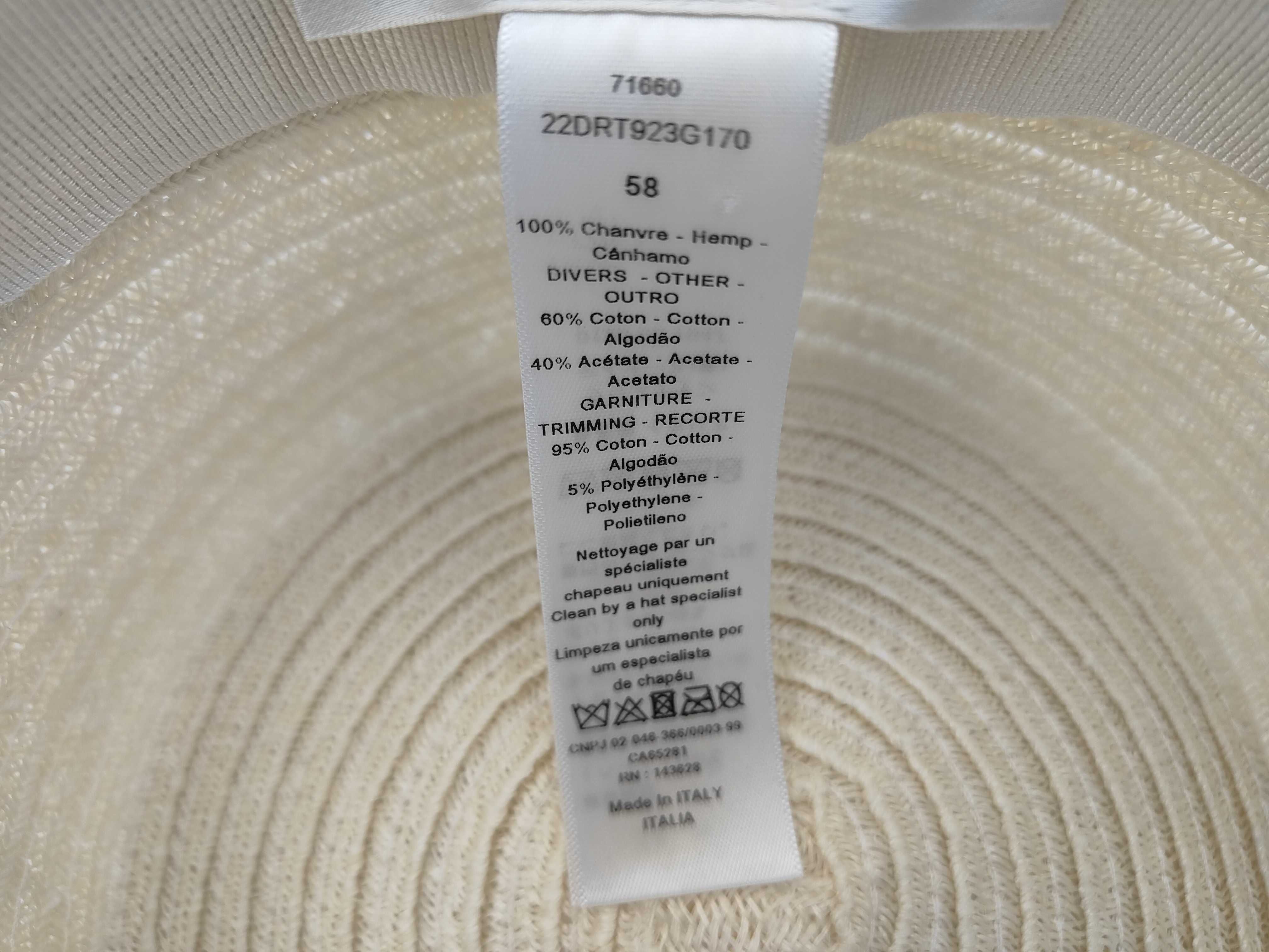 Straw Hat, Size 58, Other Accessories — view 5
