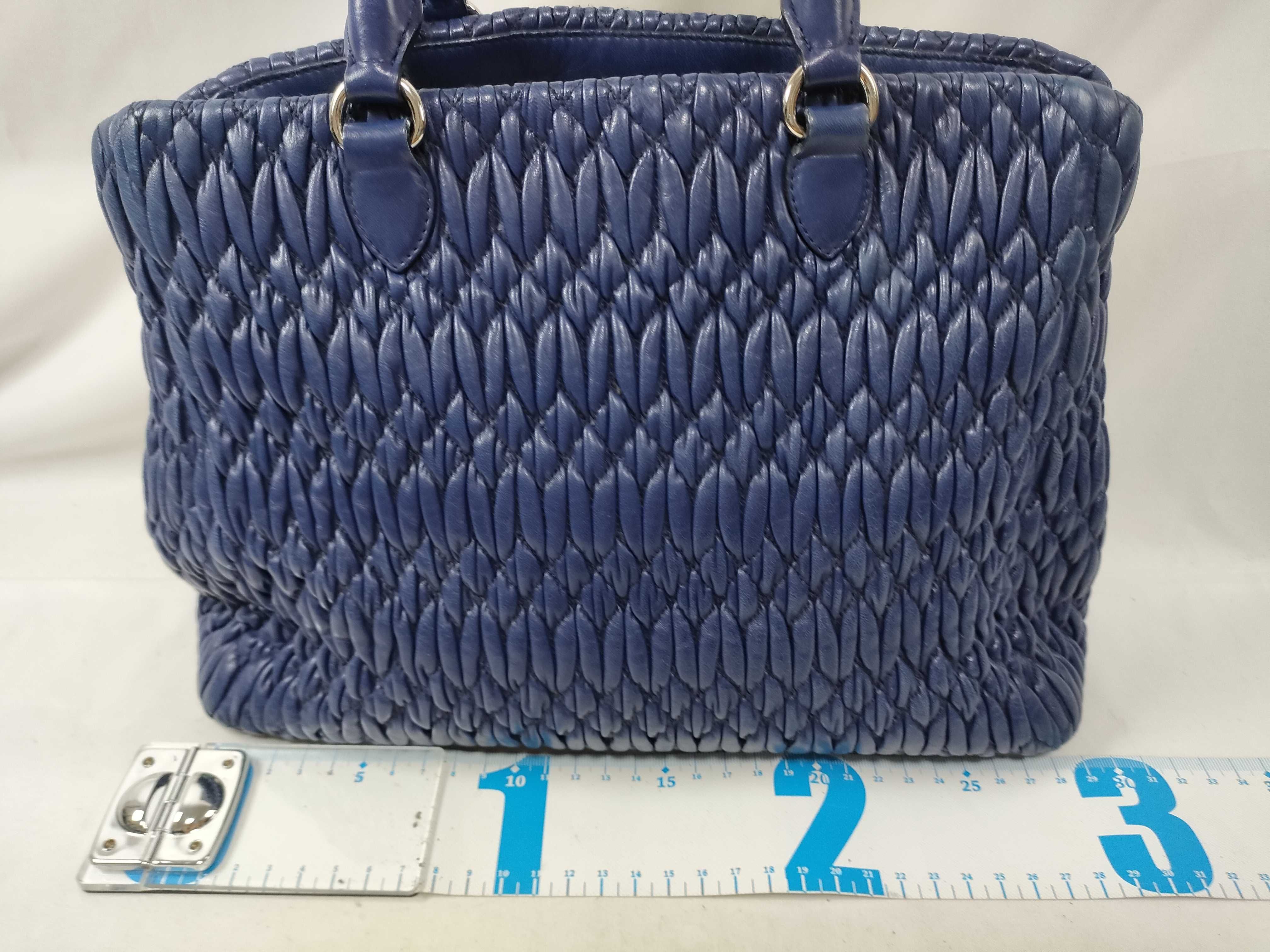 Leather Matelassé 2-Way Handbag — view 2