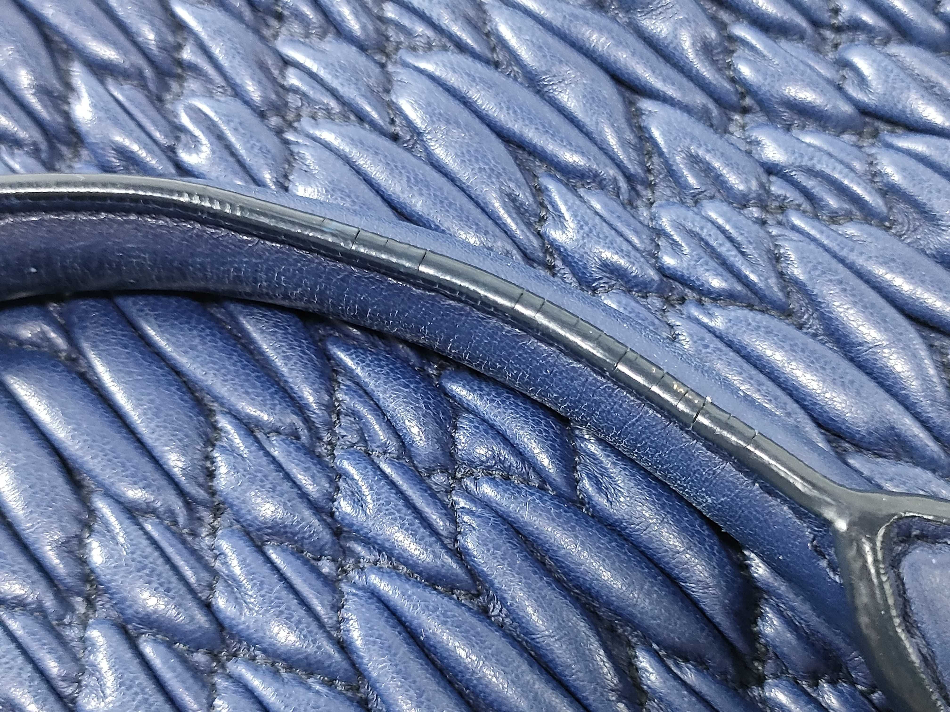 Leather Matelassé 2-Way Handbag — view 12