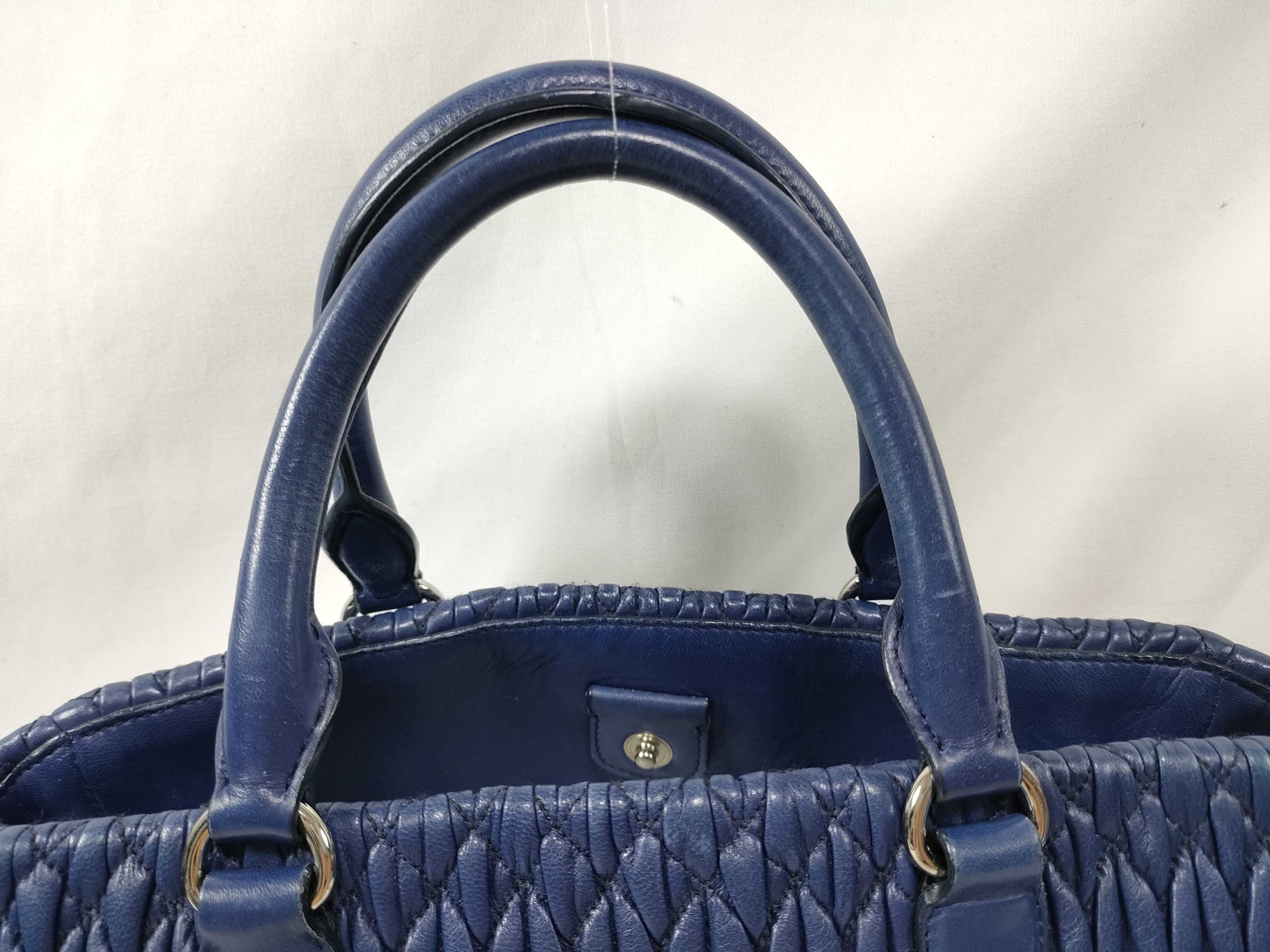 Leather Matelassé 2-Way Handbag — view 3