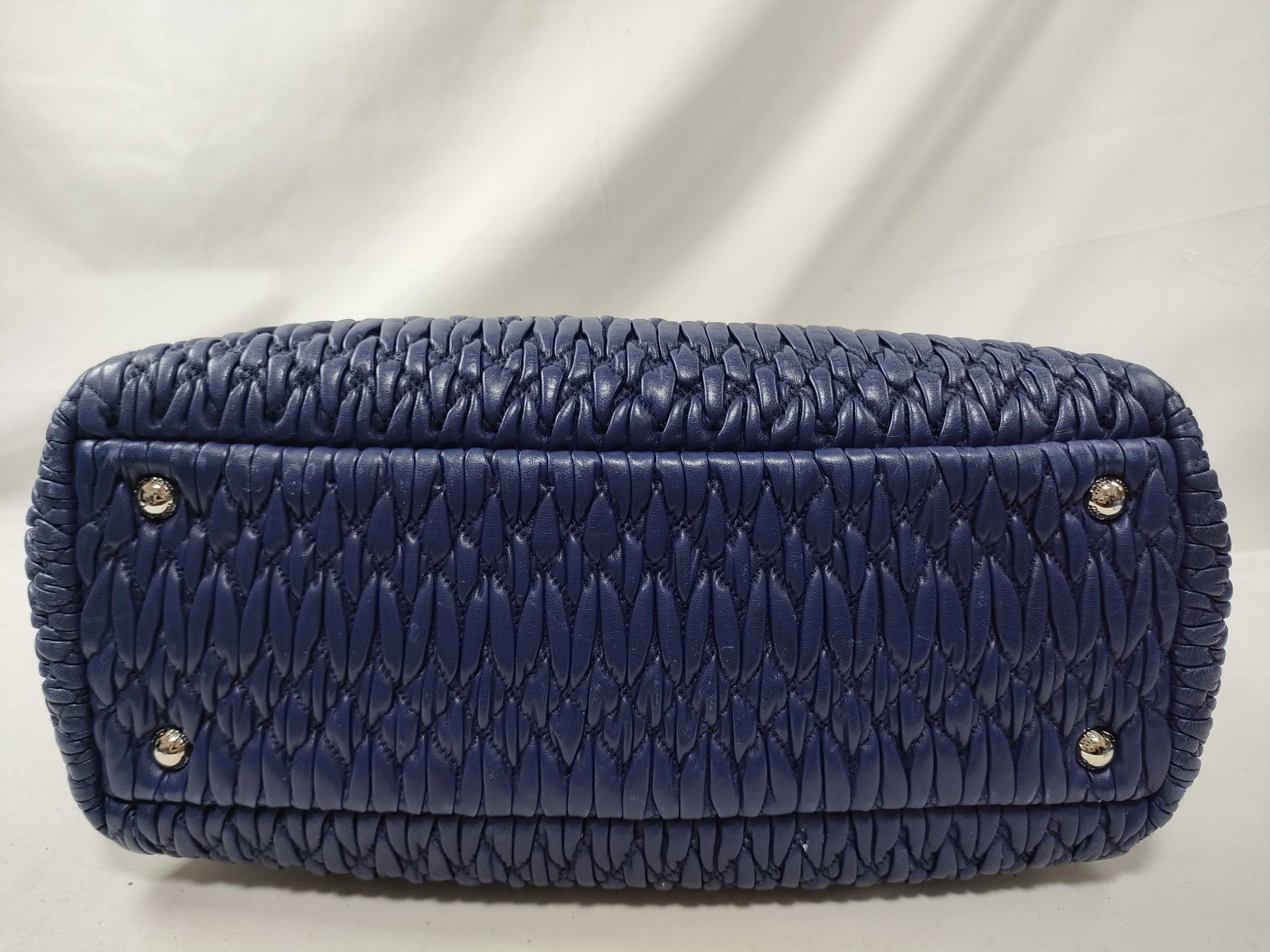 Leather Matelassé 2-Way Handbag — view 6