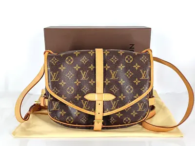 Monogram Saumur 30 M42256 Brown MB2058 Shoulder Bag