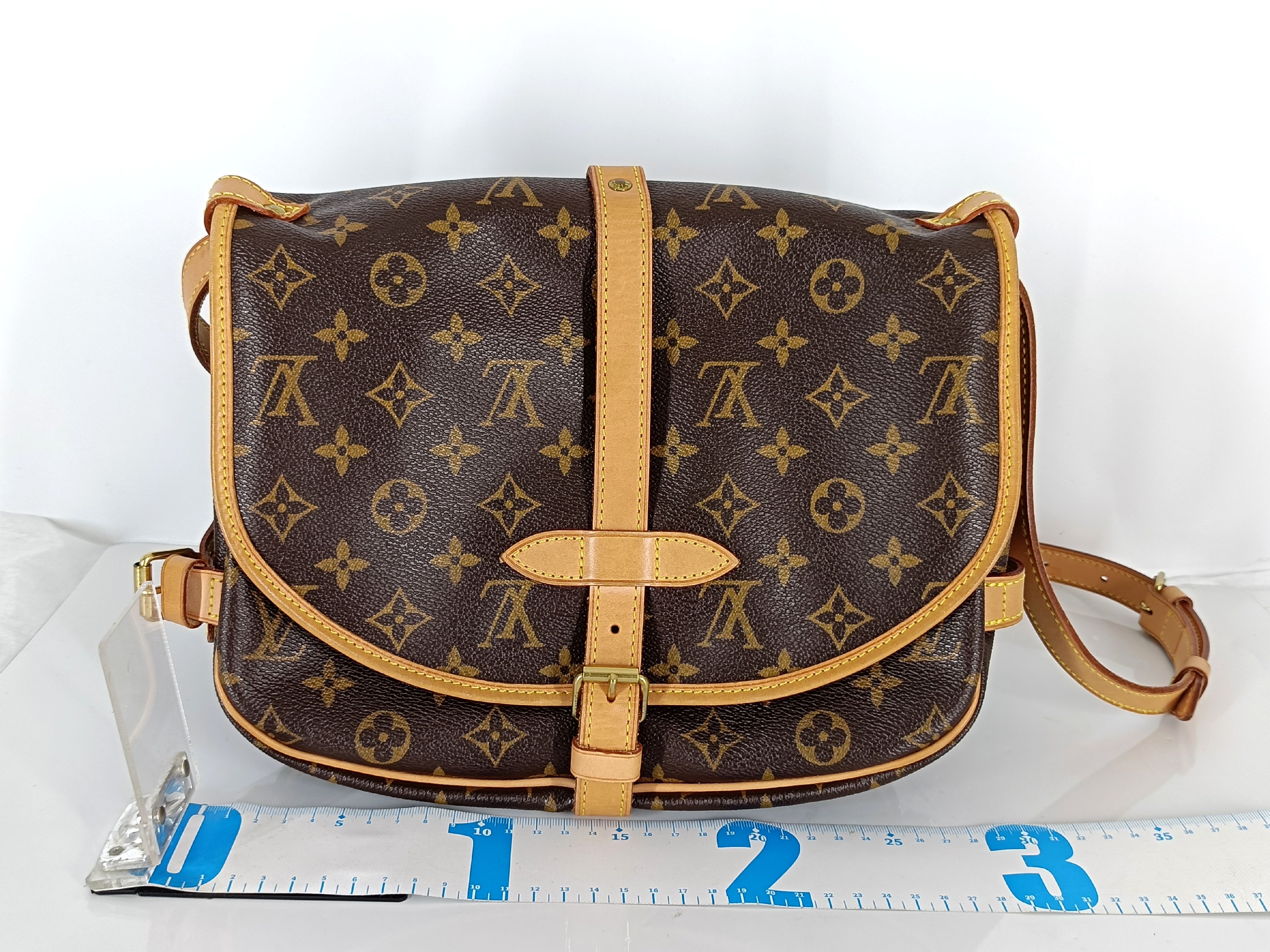 Monogram Saumur 30 M42256 Brown MB2058 Shoulder Bag — view 2