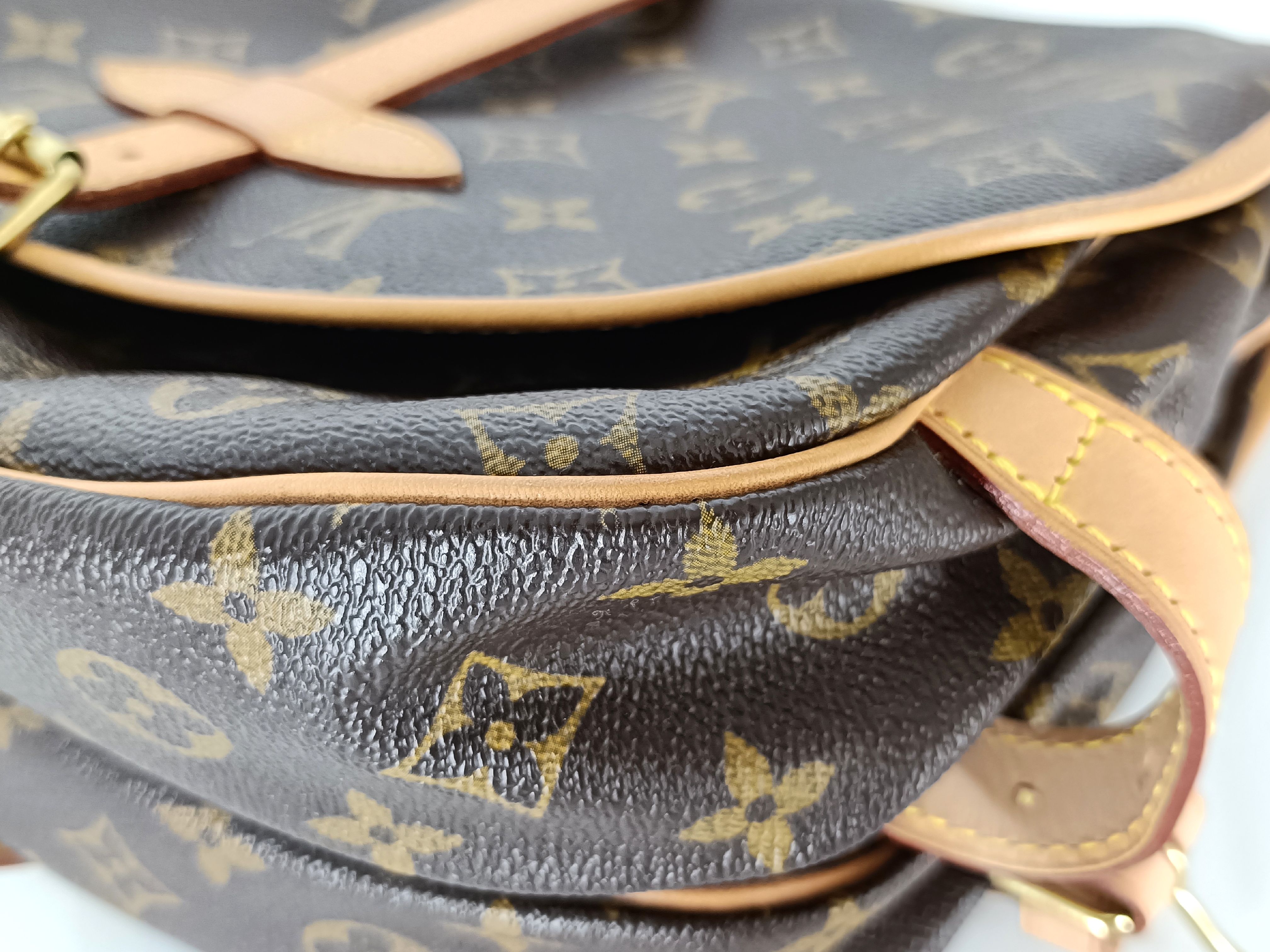 Monogram Saumur 30 M42256 Brown MB2058 Shoulder Bag — view 6