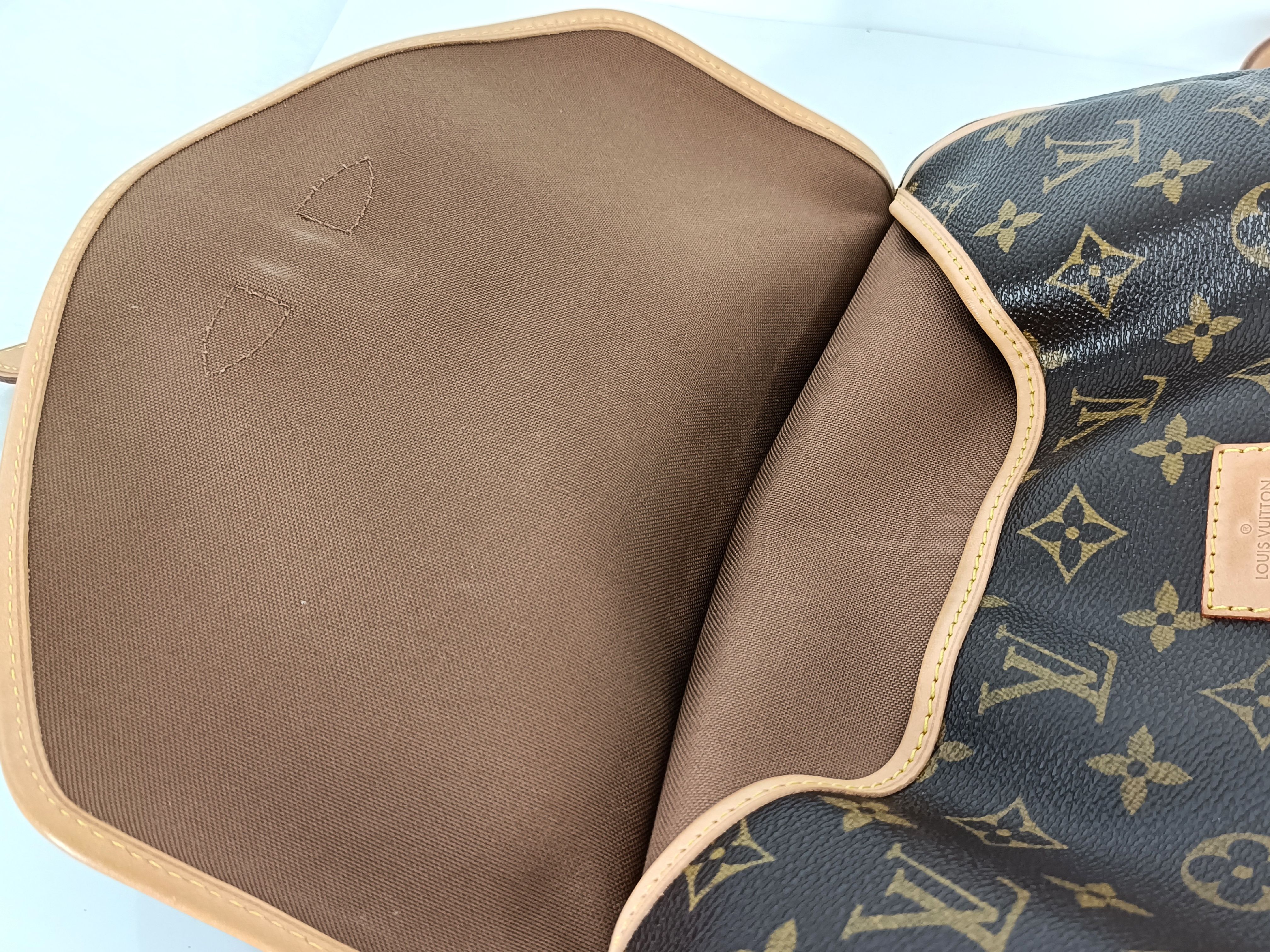 Monogram Saumur 30 M42256 Brown MB2058 Shoulder Bag — view 8
