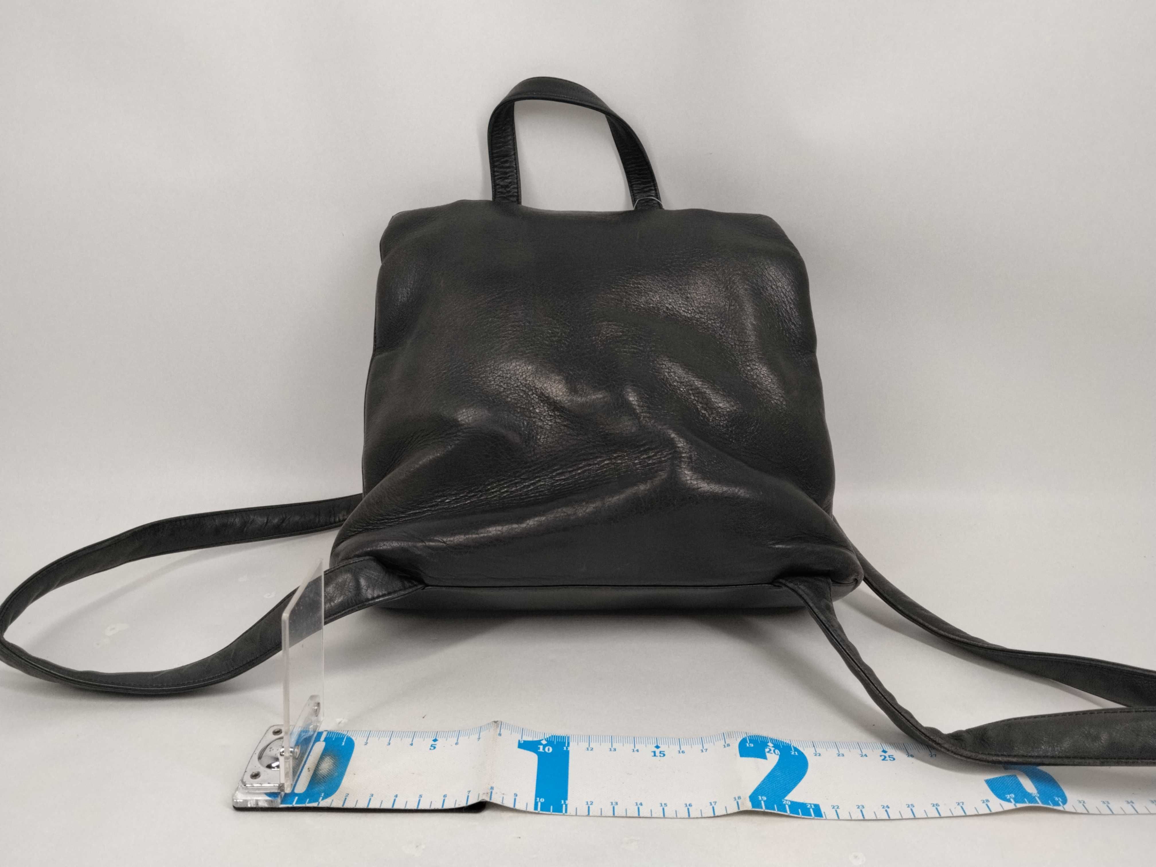 Leather Logo Backpack — view 2
