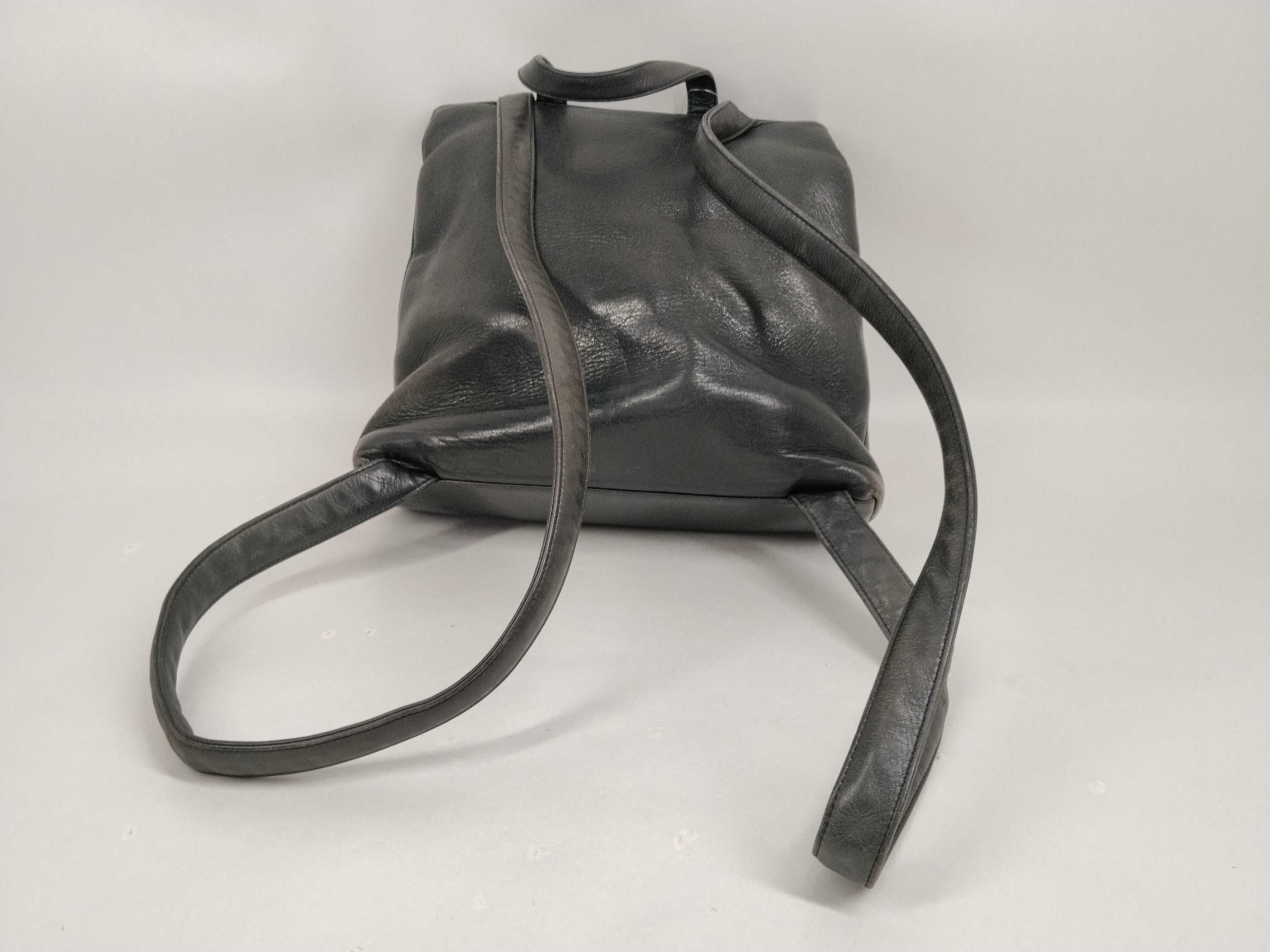 Leather Logo Backpack — view 4