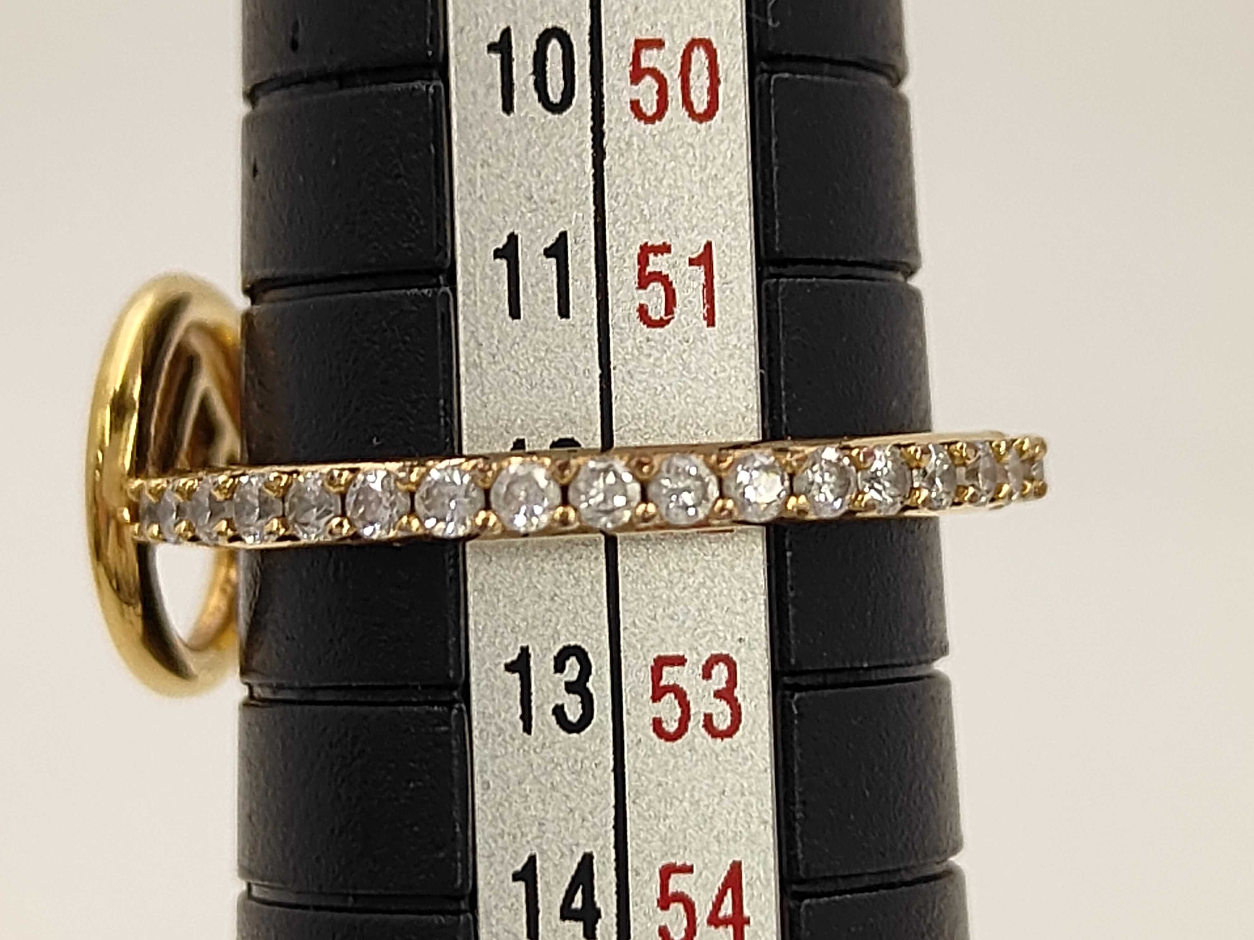 F is Rhinestone Ring — view 6