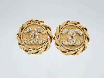 Coco Mark ER GP Rhinestone Brooch