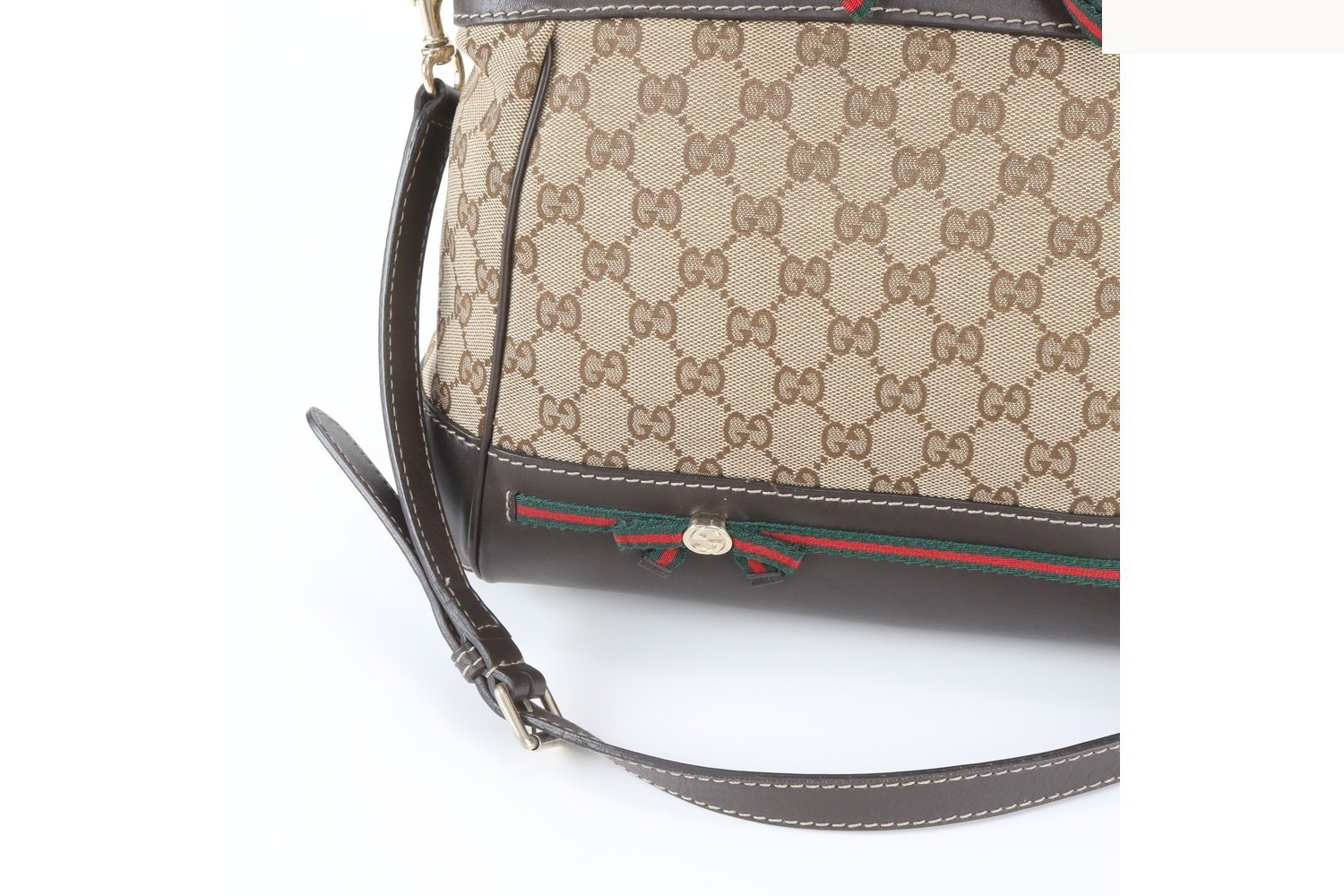 GG Canvas Princy 269894 Leather 2-Way Shoulder Bag — view 2