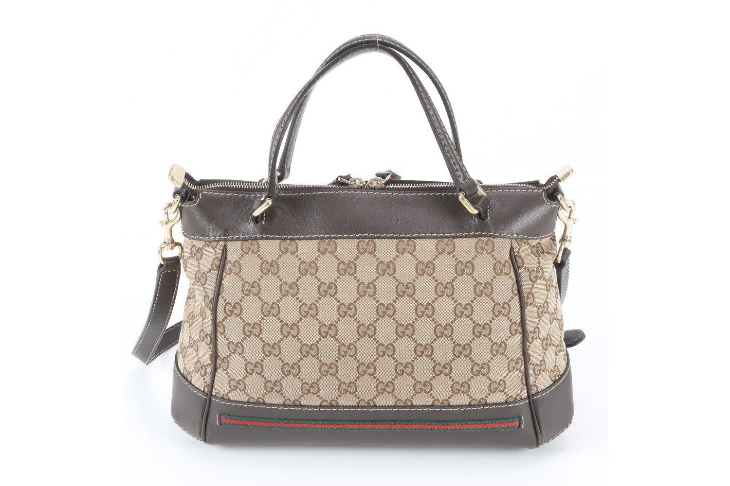 GG Canvas Princy 269894 Leather 2-Way Shoulder Bag — view 4