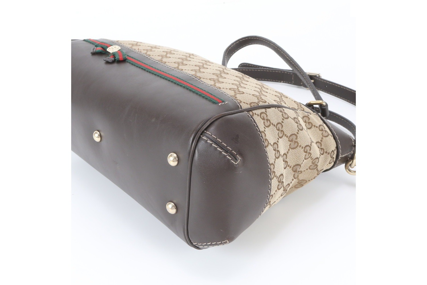 GG Canvas Princy 269894 Leather 2-Way Shoulder Bag — view 5