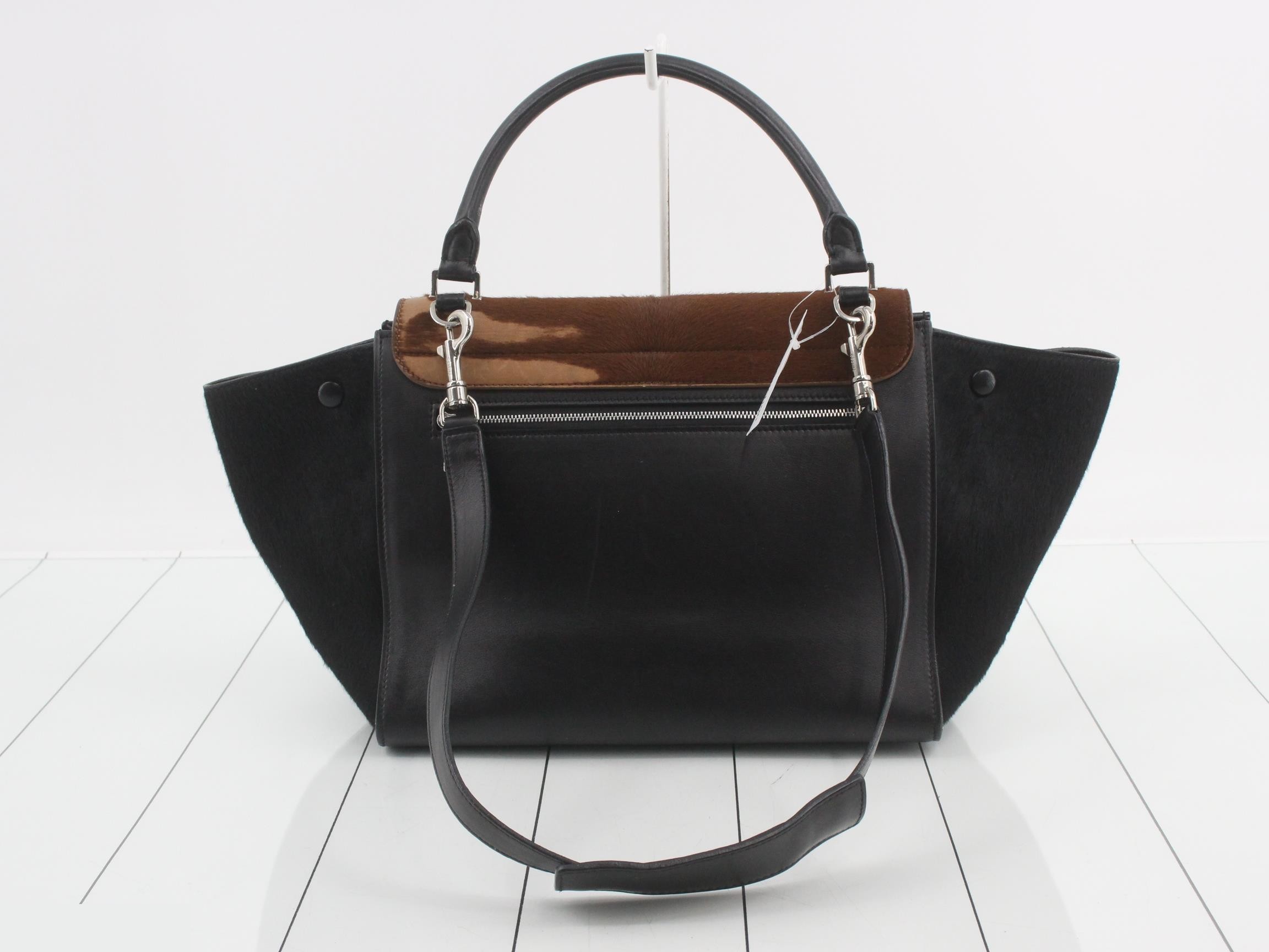 Calfskin x Leather Tote Bag — view 2
