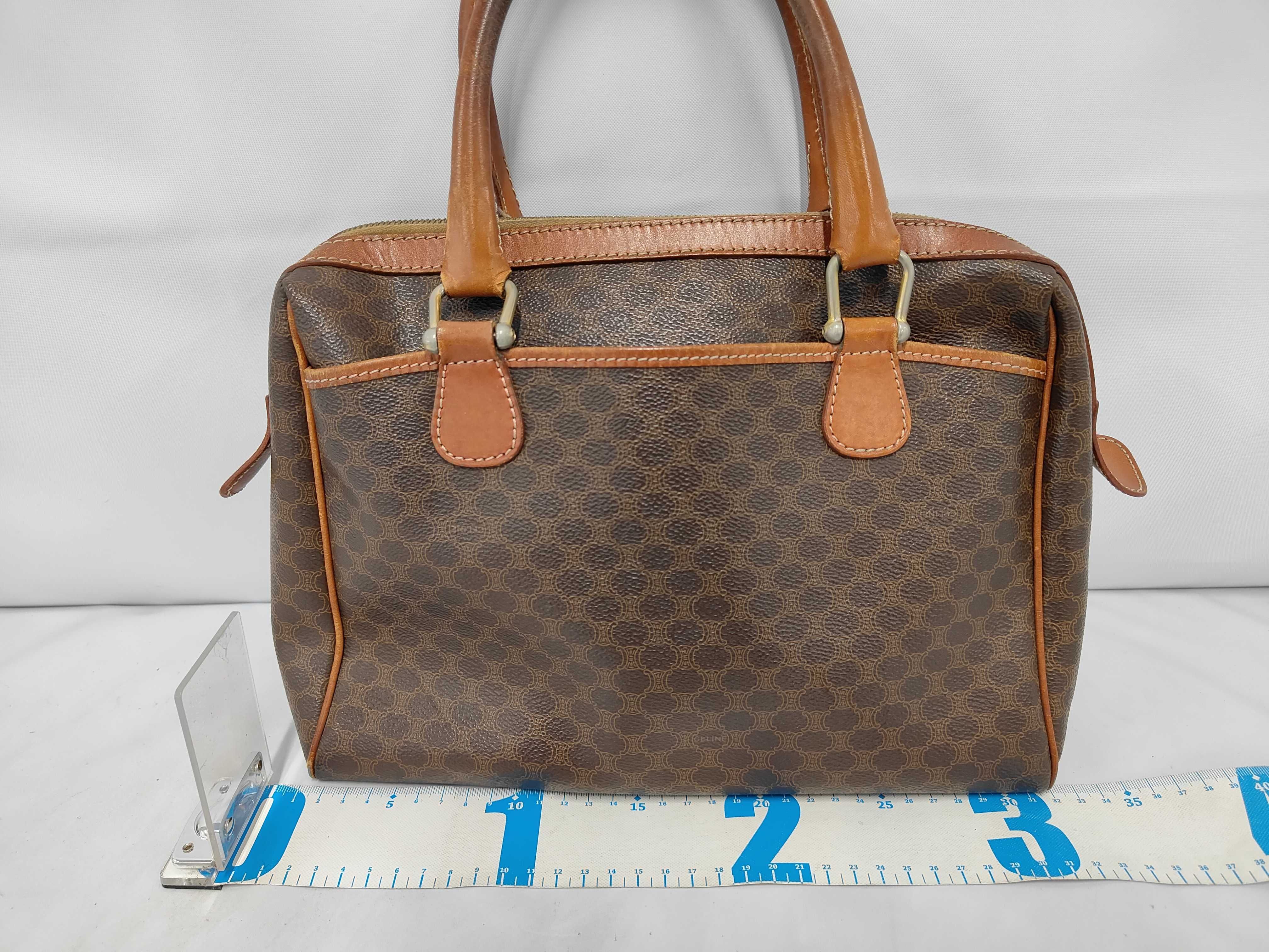 Macadam PVC x Leather Handbag MC96 Brown Handbag — view 2