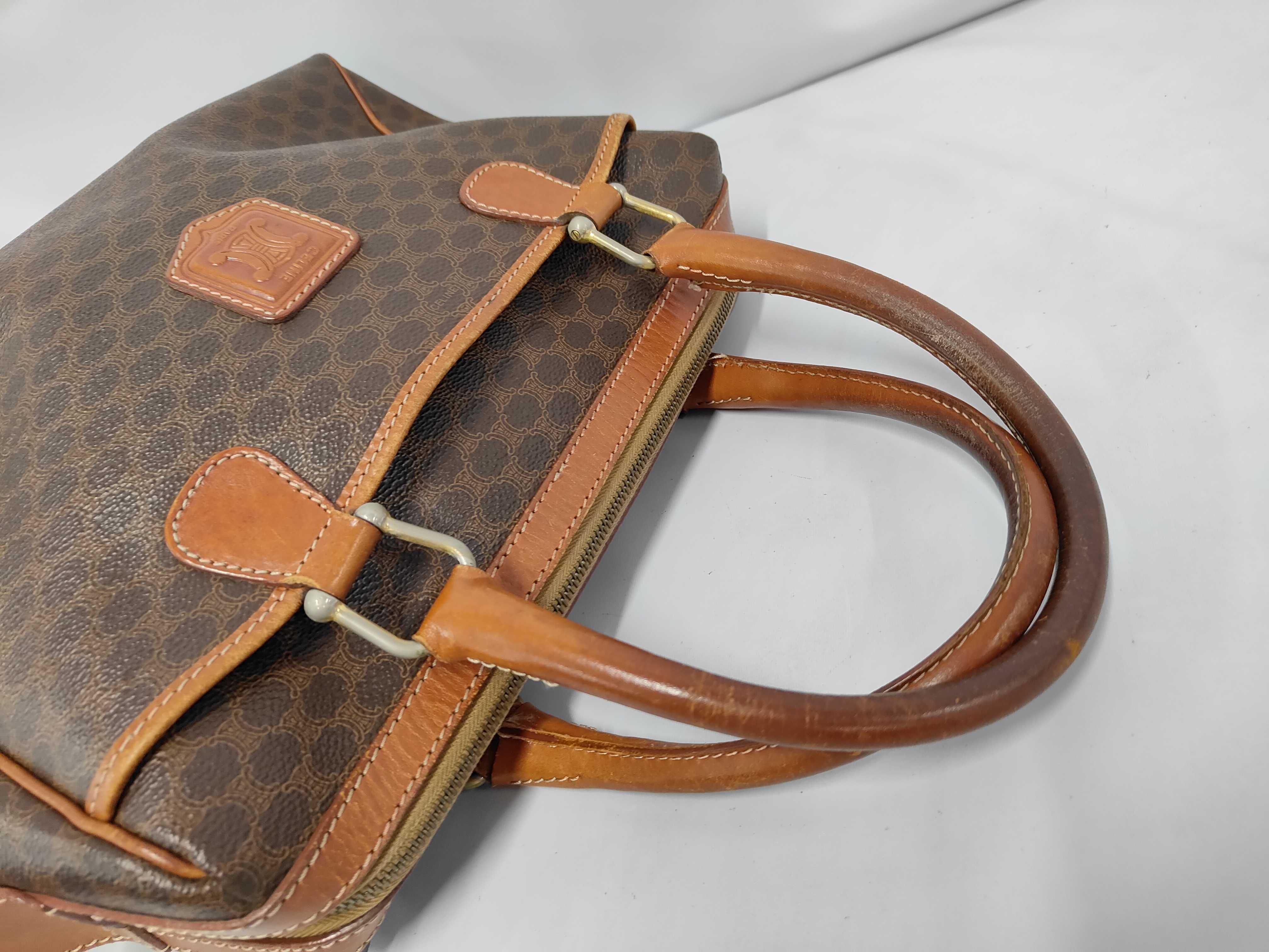 Macadam PVC x Leather Handbag MC96 Brown Handbag — view 5