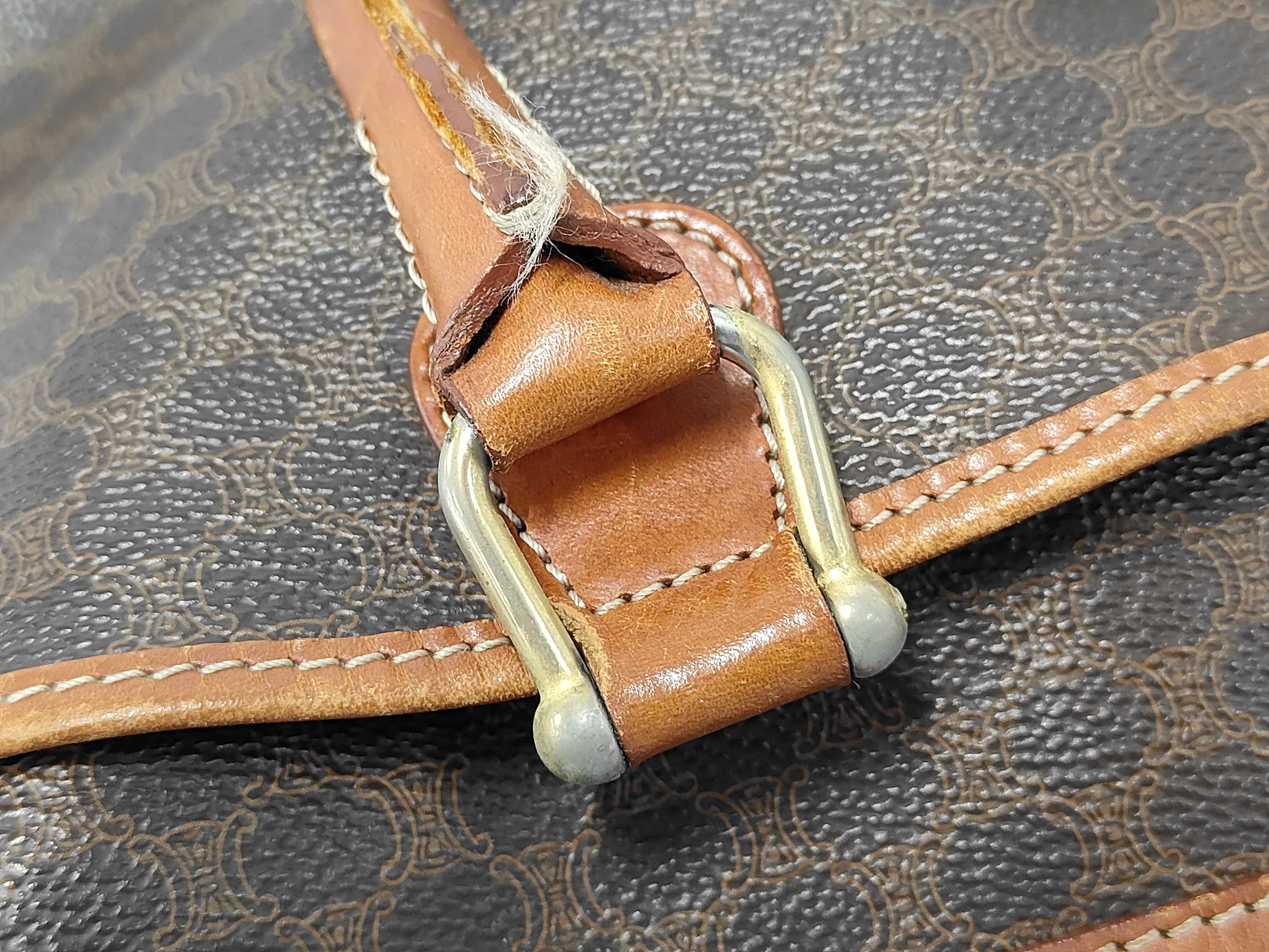 Macadam PVC x Leather Handbag MC96 Brown Handbag — view 7