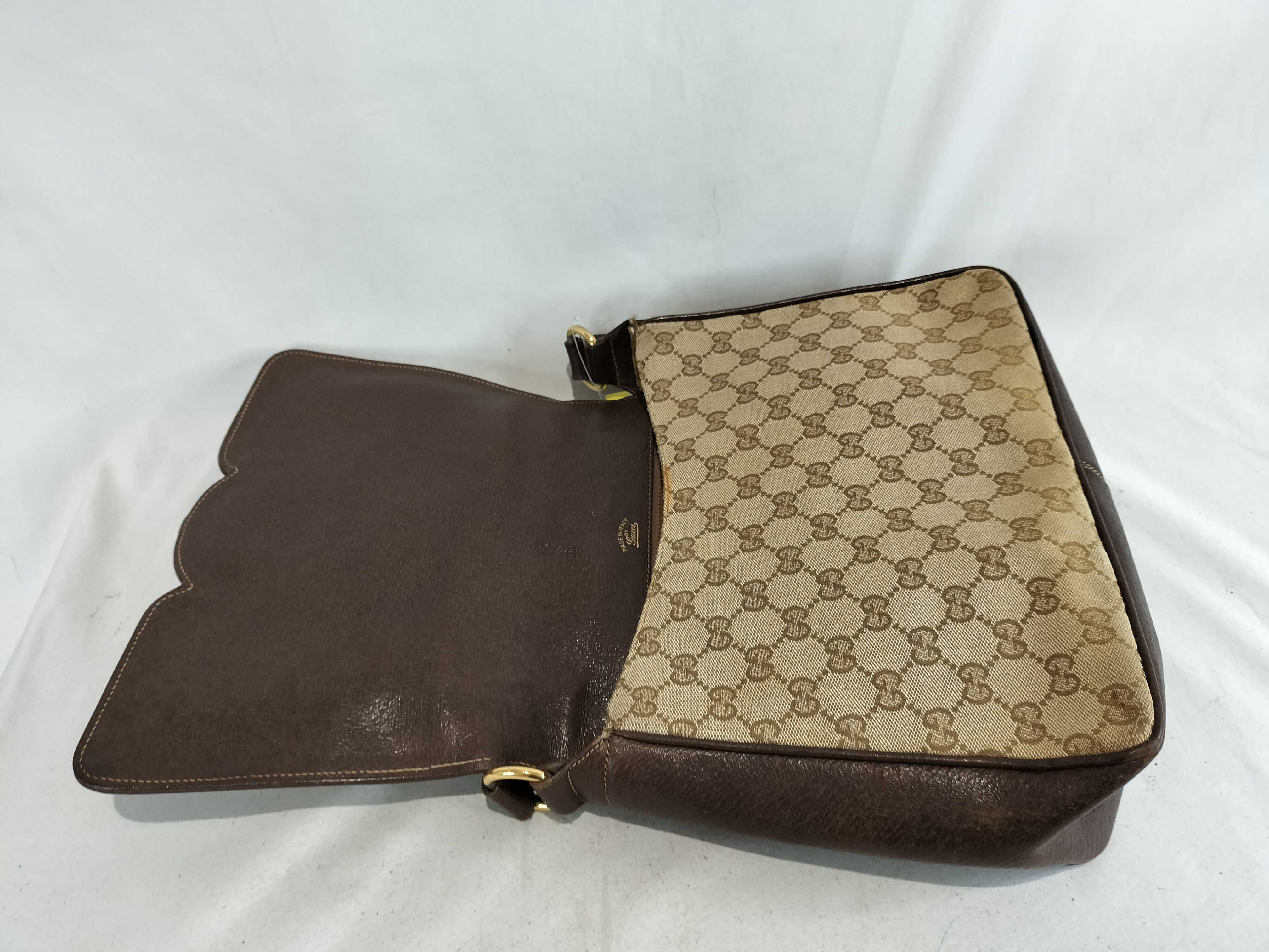 GG Canvas Old Gucci Shoulder Bag — view 8