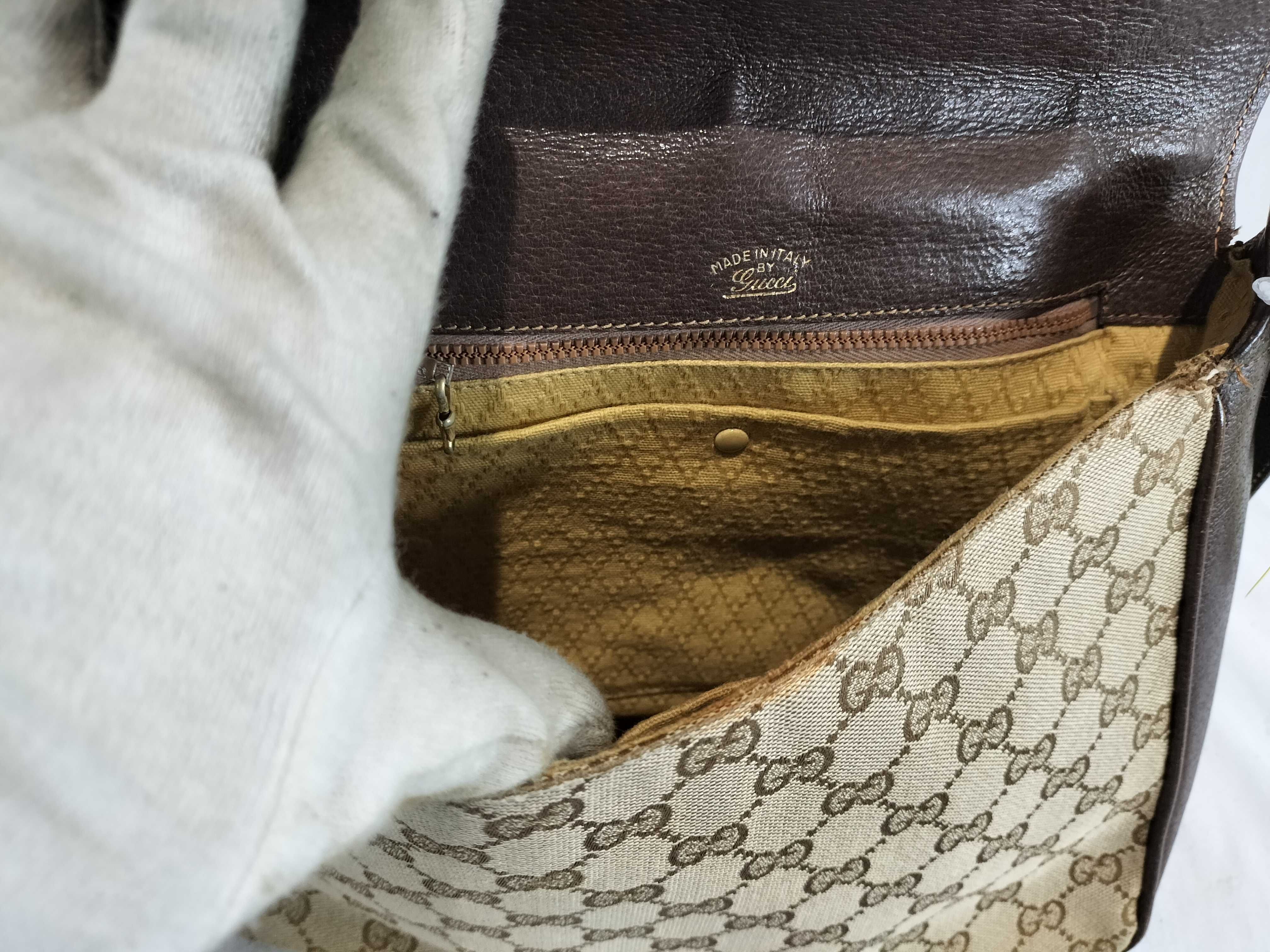 GG Canvas Old Gucci Shoulder Bag — view 9