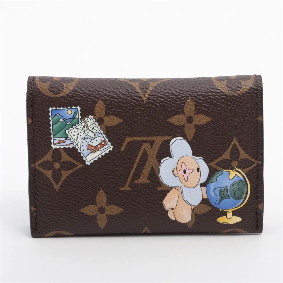 Monogram Portecarte Slim - Brown Card Case M15343 (RFID detected) — view 2