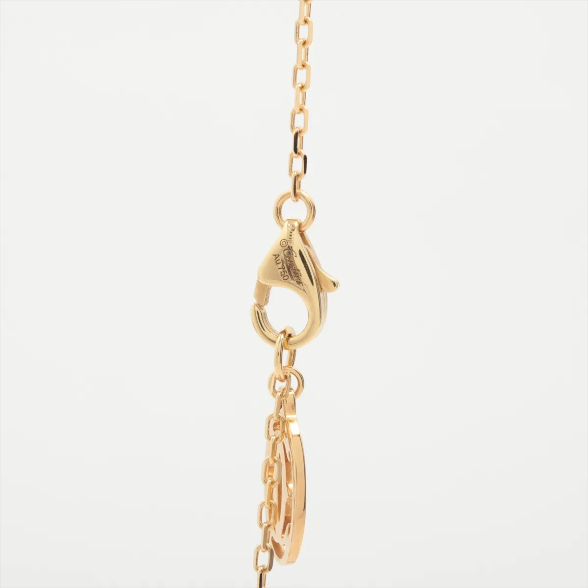 Damour SM Diamond Necklace 750 (Yellow Gold) 2.7g 234DHT — view 3