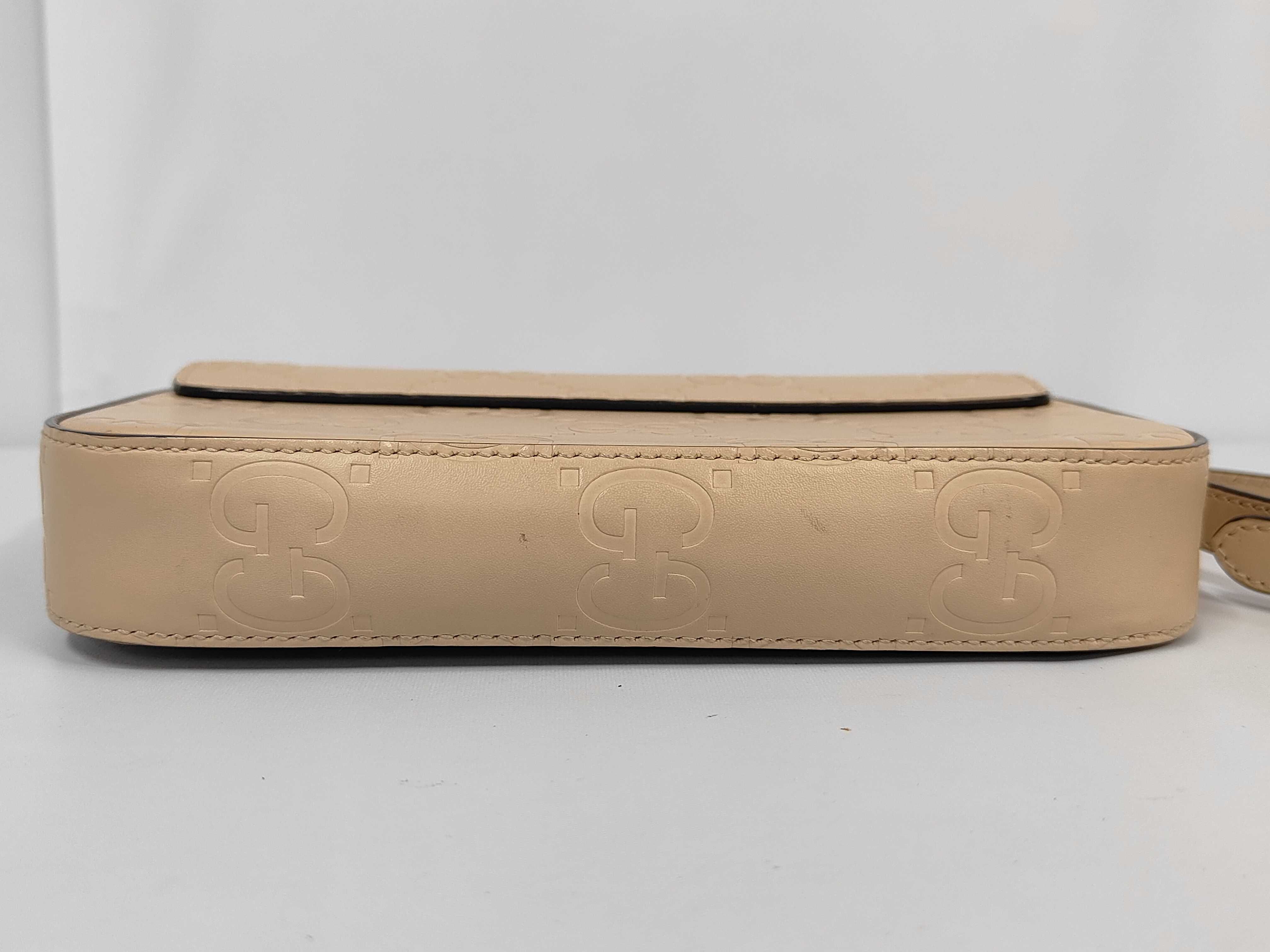GG Supreme Leather Shoulder Bag — view 7