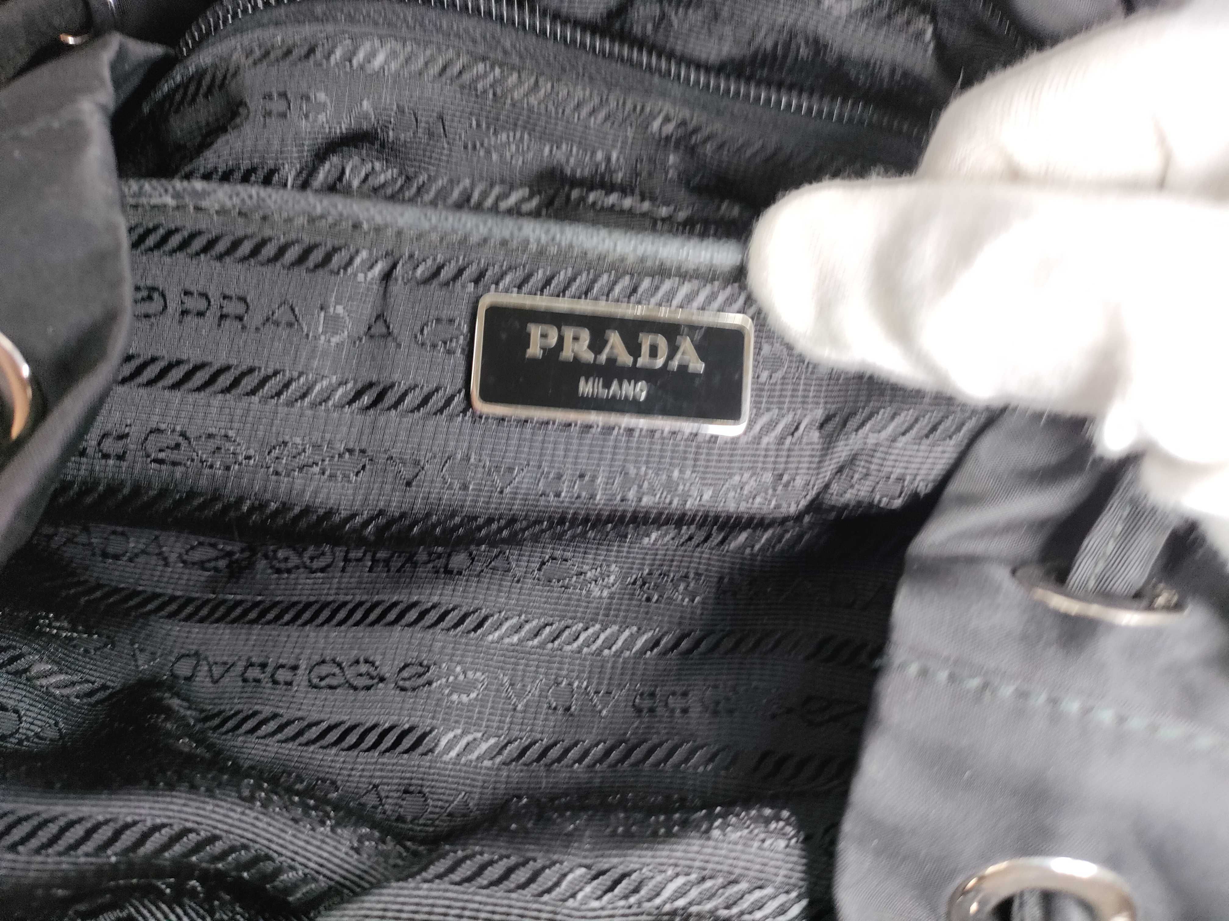 nylon backpack, Prada nylon rucksack — view 12