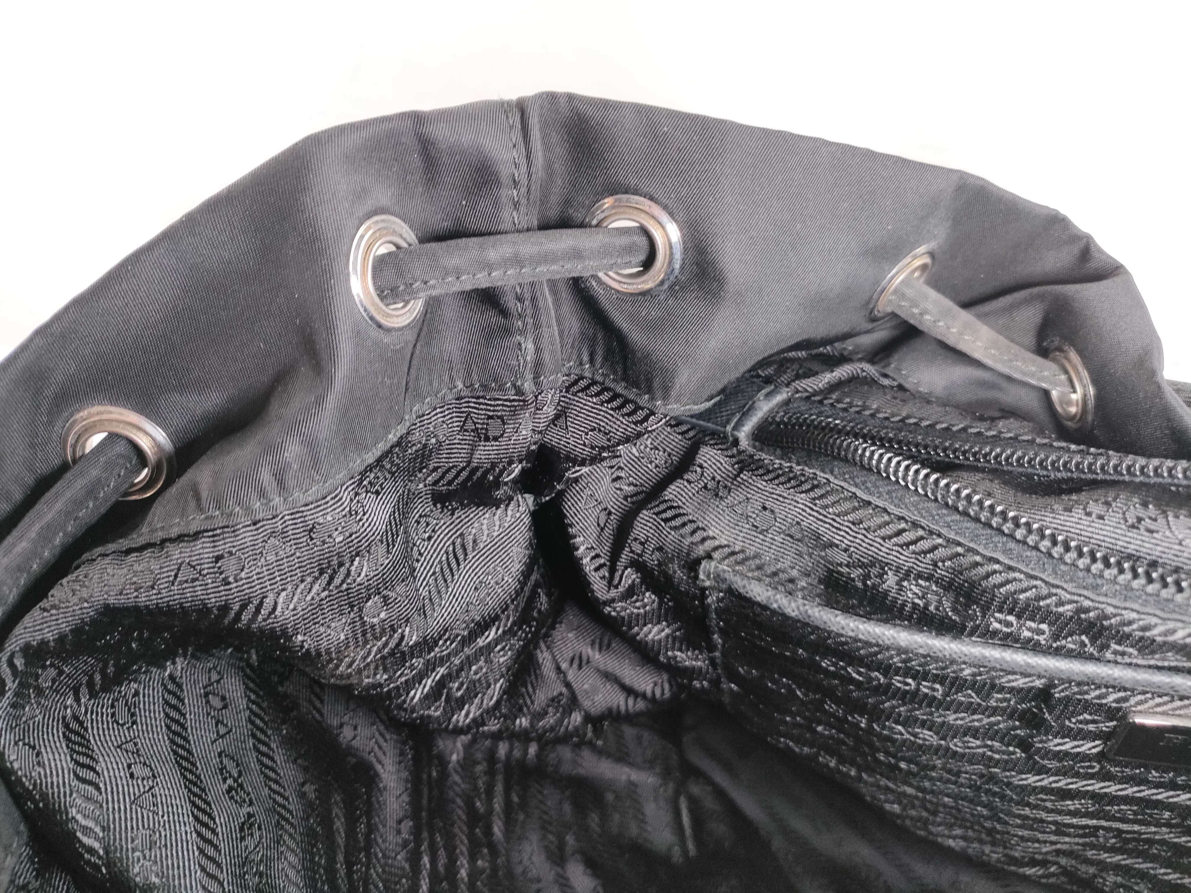 nylon backpack, Prada nylon rucksack — view 10