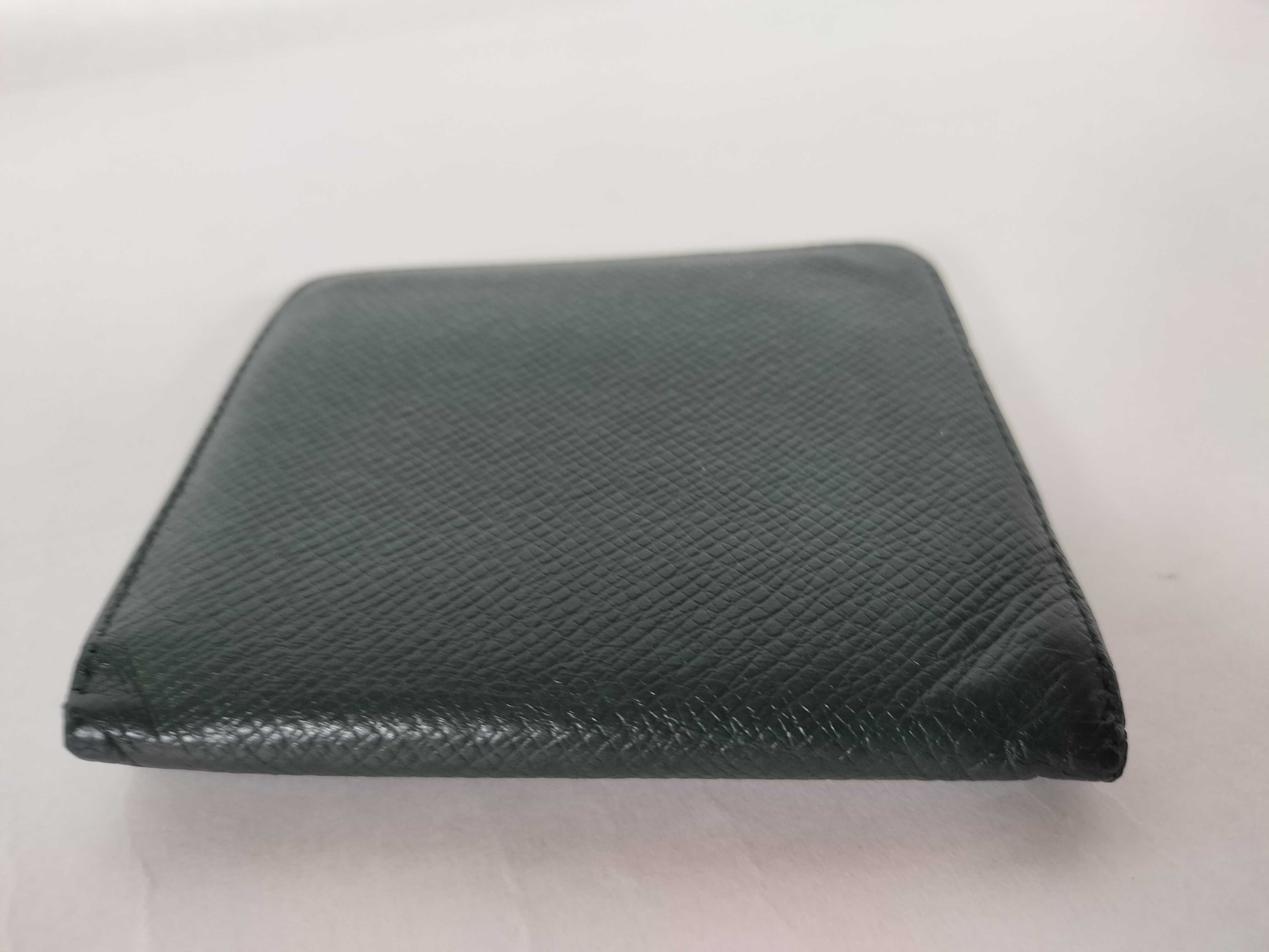 Taiga Leather Compact Wallet (Serial Number) — view 6