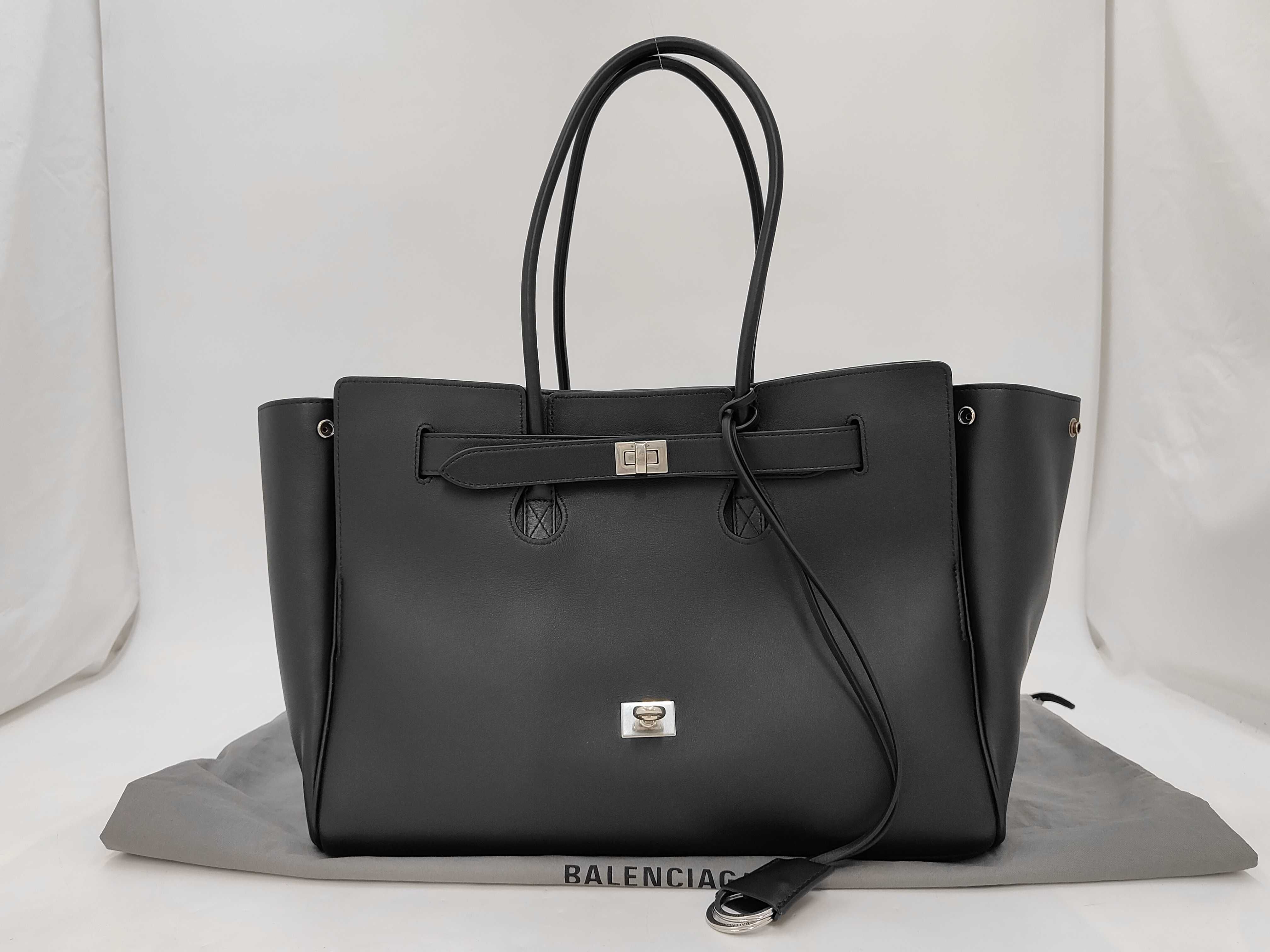 Bel Air Leather Tote Bag Black Tote Bag