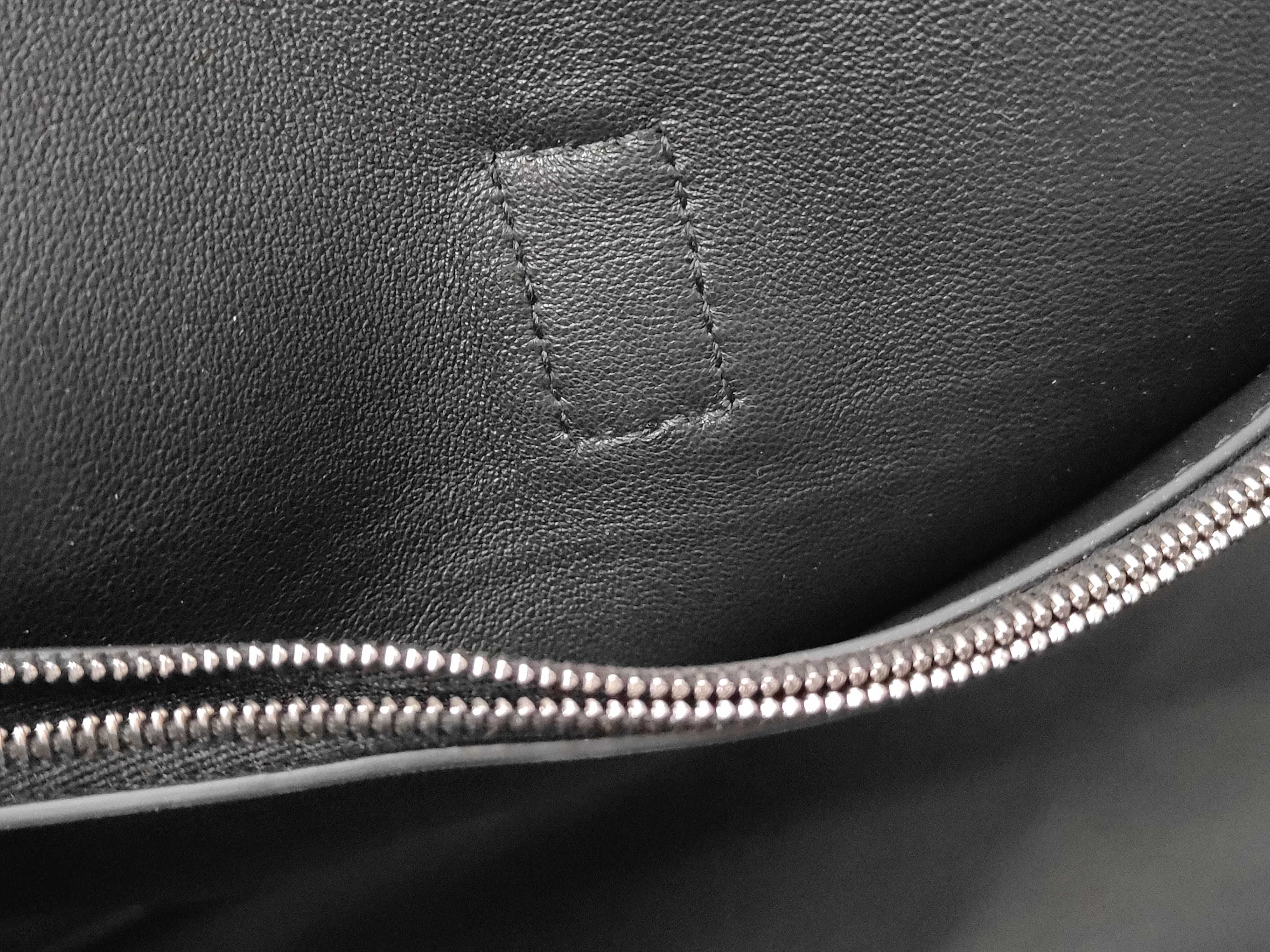 Bel Air Leather Tote Bag Black Tote Bag — view 11