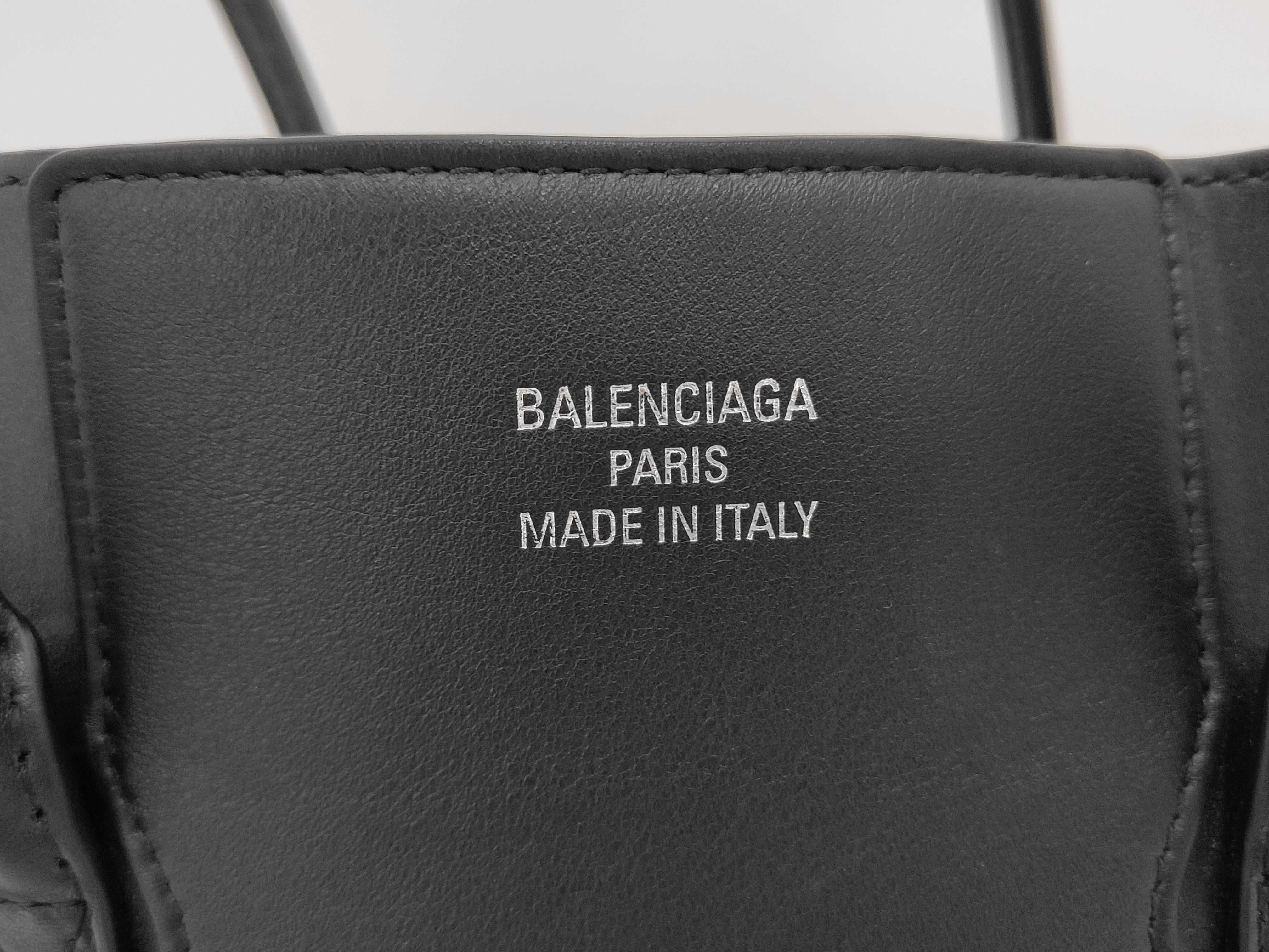 Bel Air Leather Tote Bag Black Tote Bag — view 3