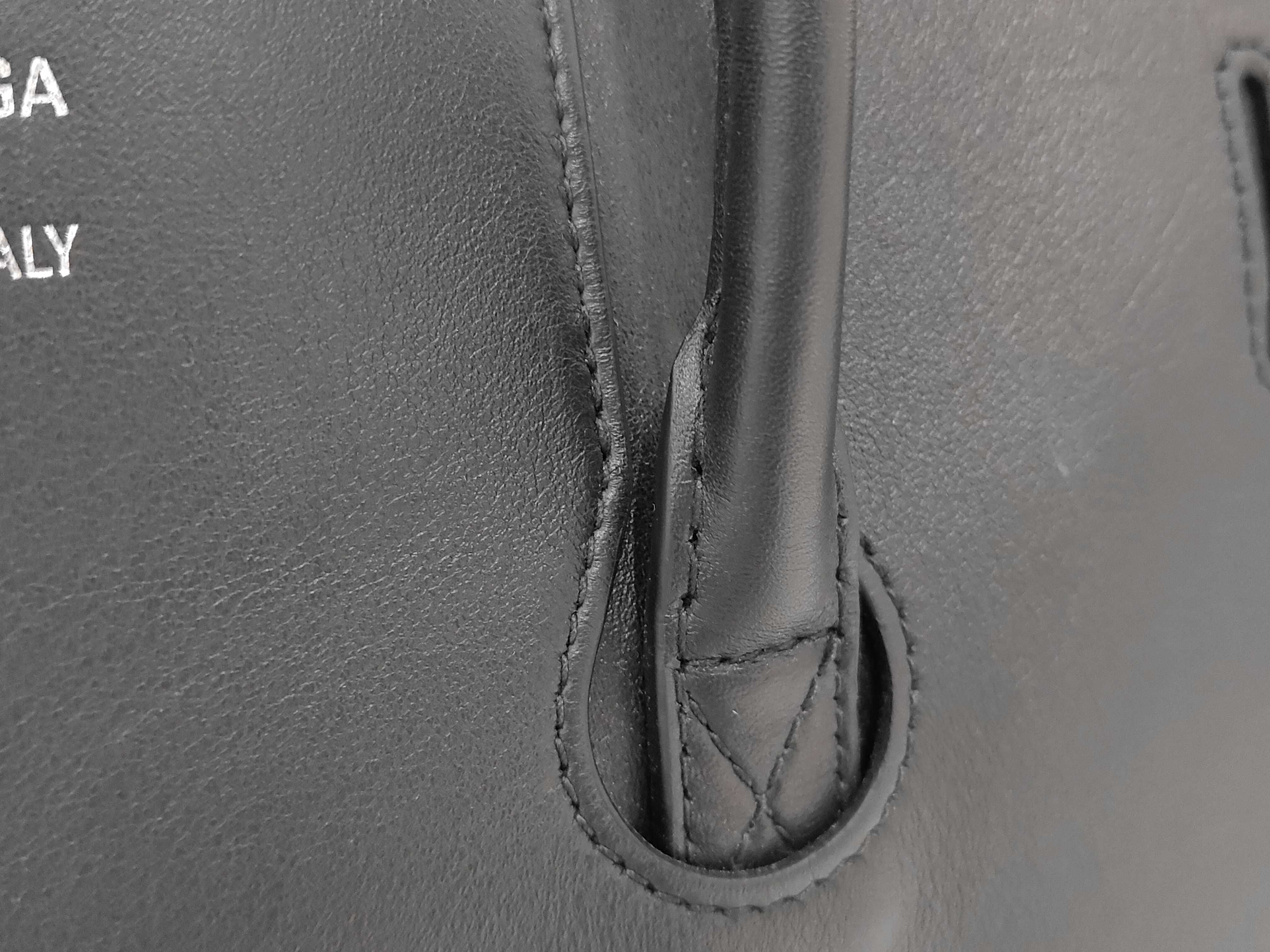 Bel Air Leather Tote Bag Black Tote Bag — view 4