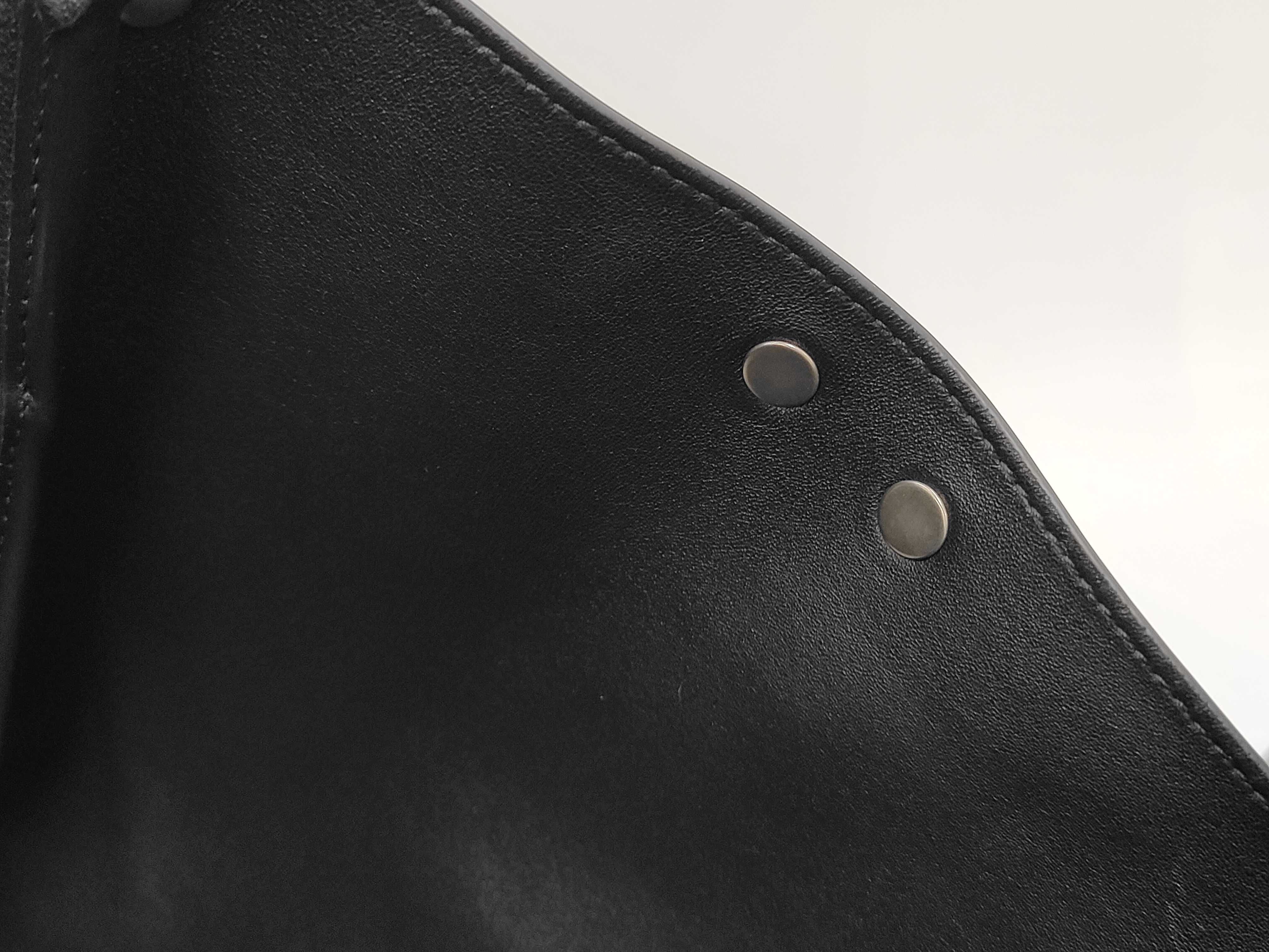 Bel Air Leather Tote Bag Black Tote Bag — view 10