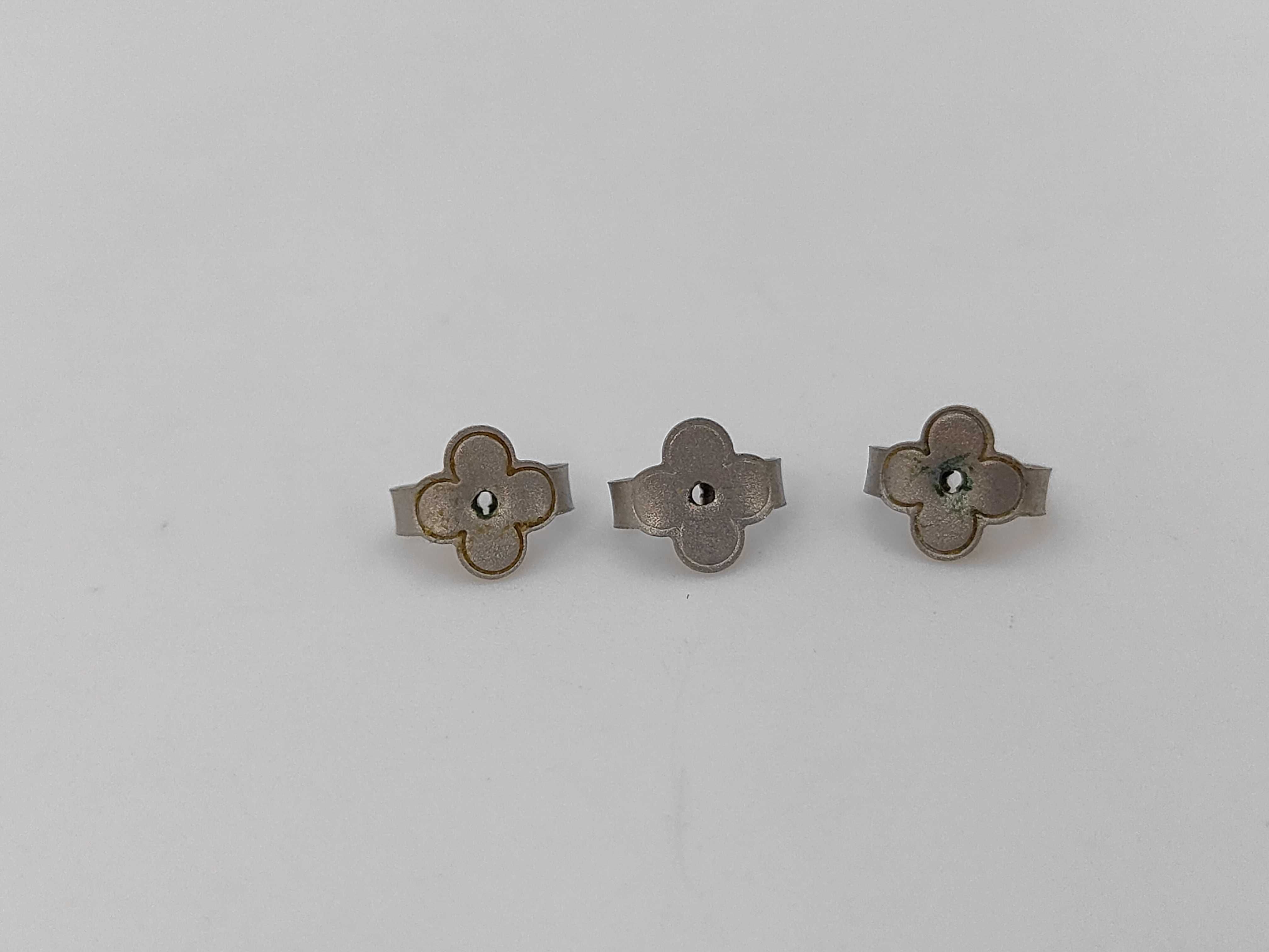 Monogram Pearl Earrings, 3-piece set, M01506 (VO7931) — view 4
