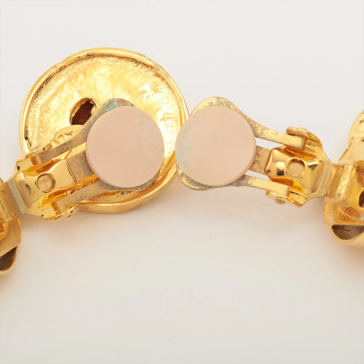 earrings (for both ears), GP gold, with — view 4