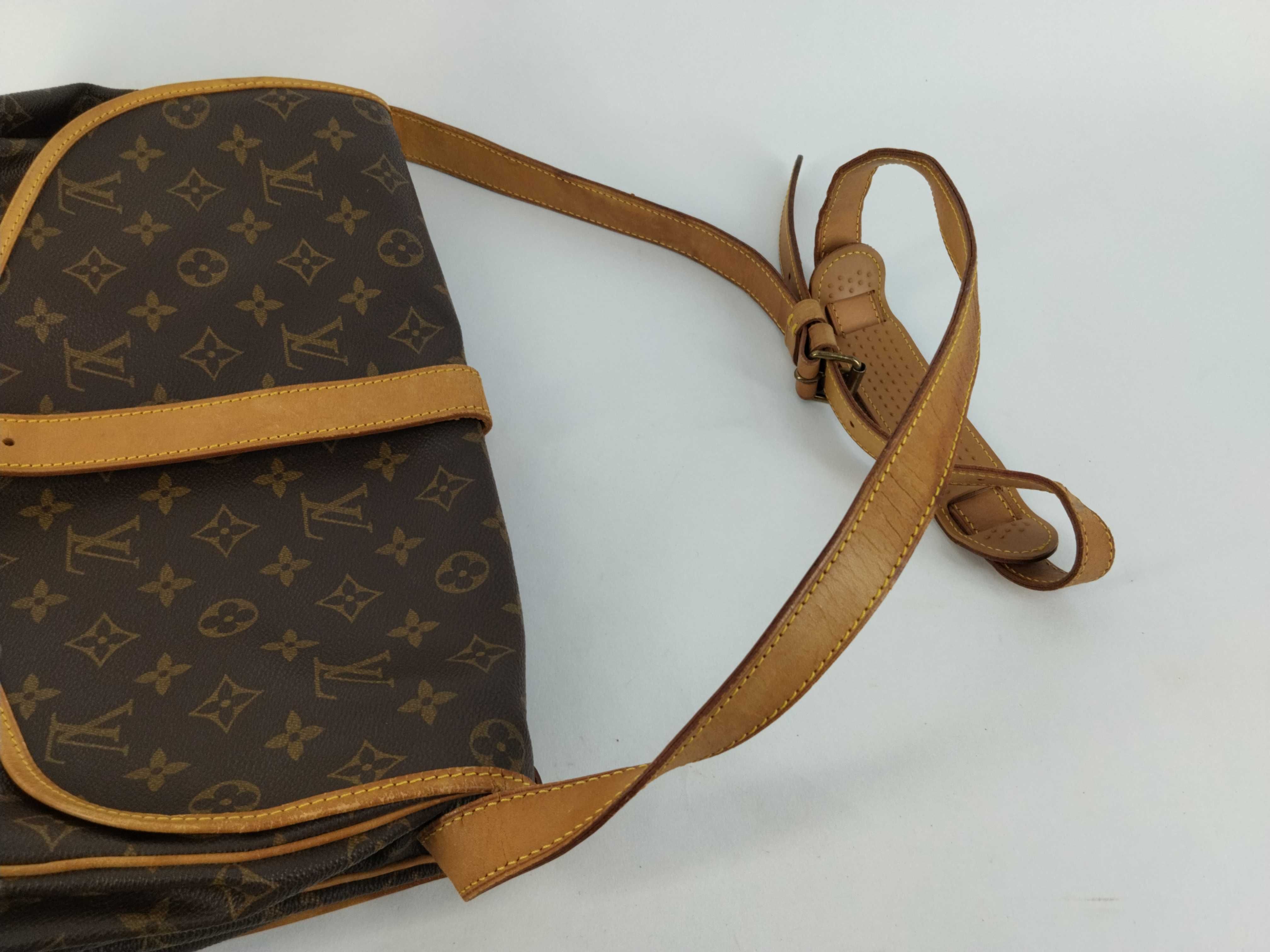 Monogram Saumur Shoulder Bag — view 3