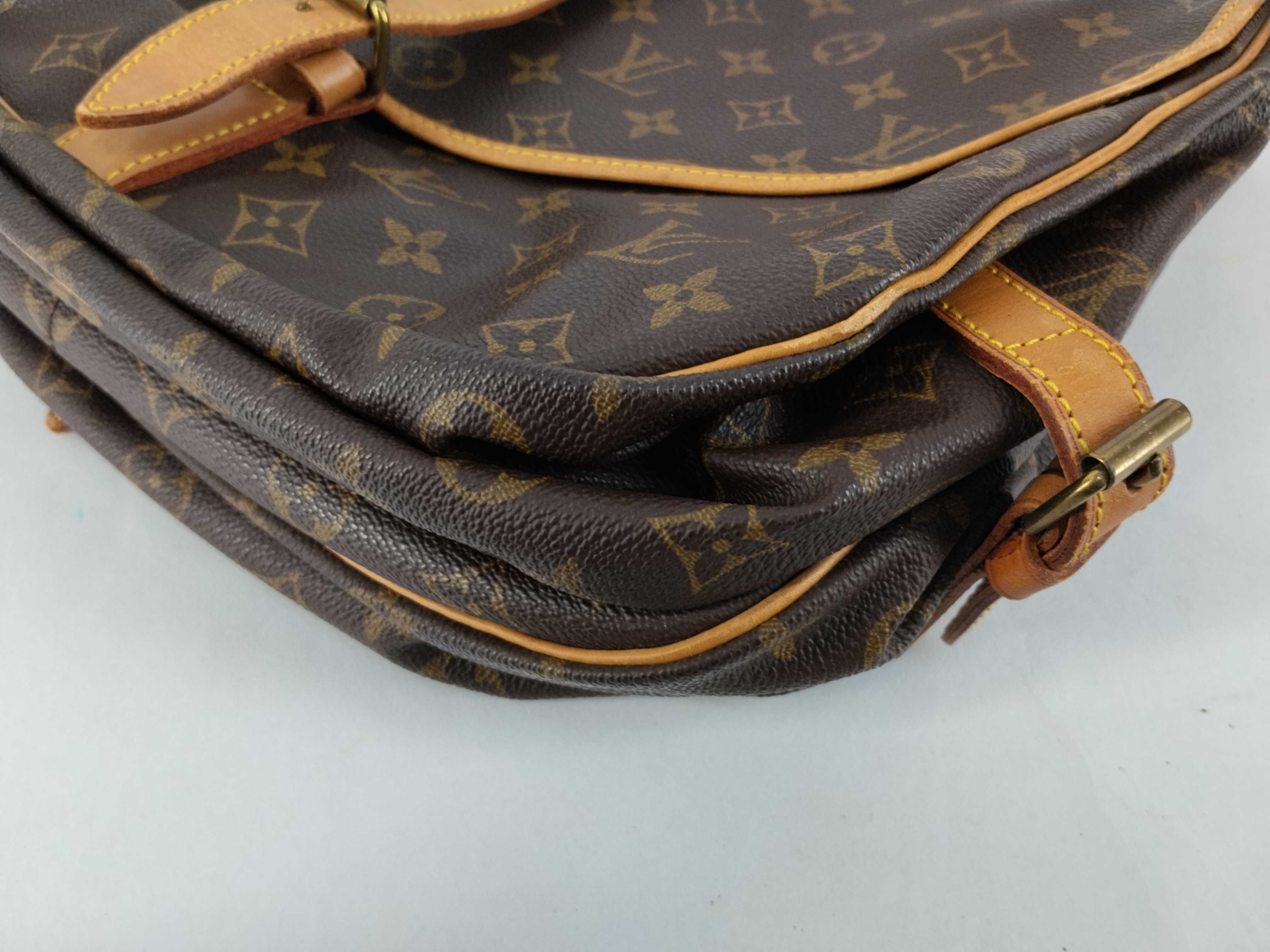 Monogram Saumur Shoulder Bag — view 6