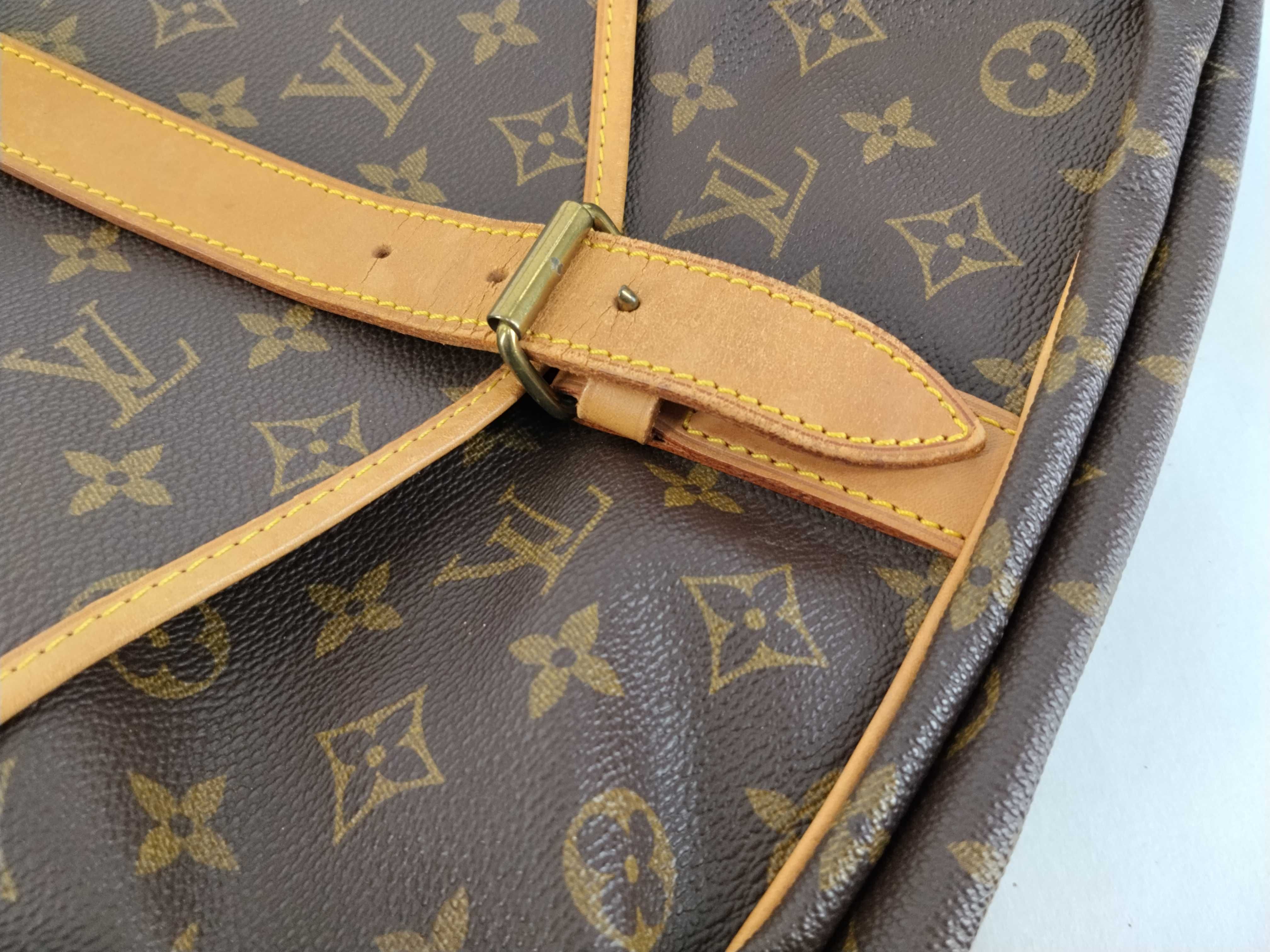 Monogram Saumur Shoulder Bag — view 8