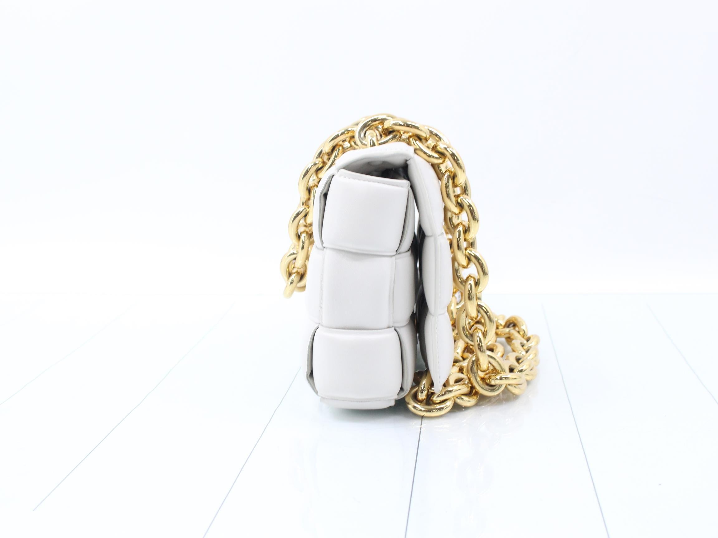 Cassette chain shoulder bag — view 4
