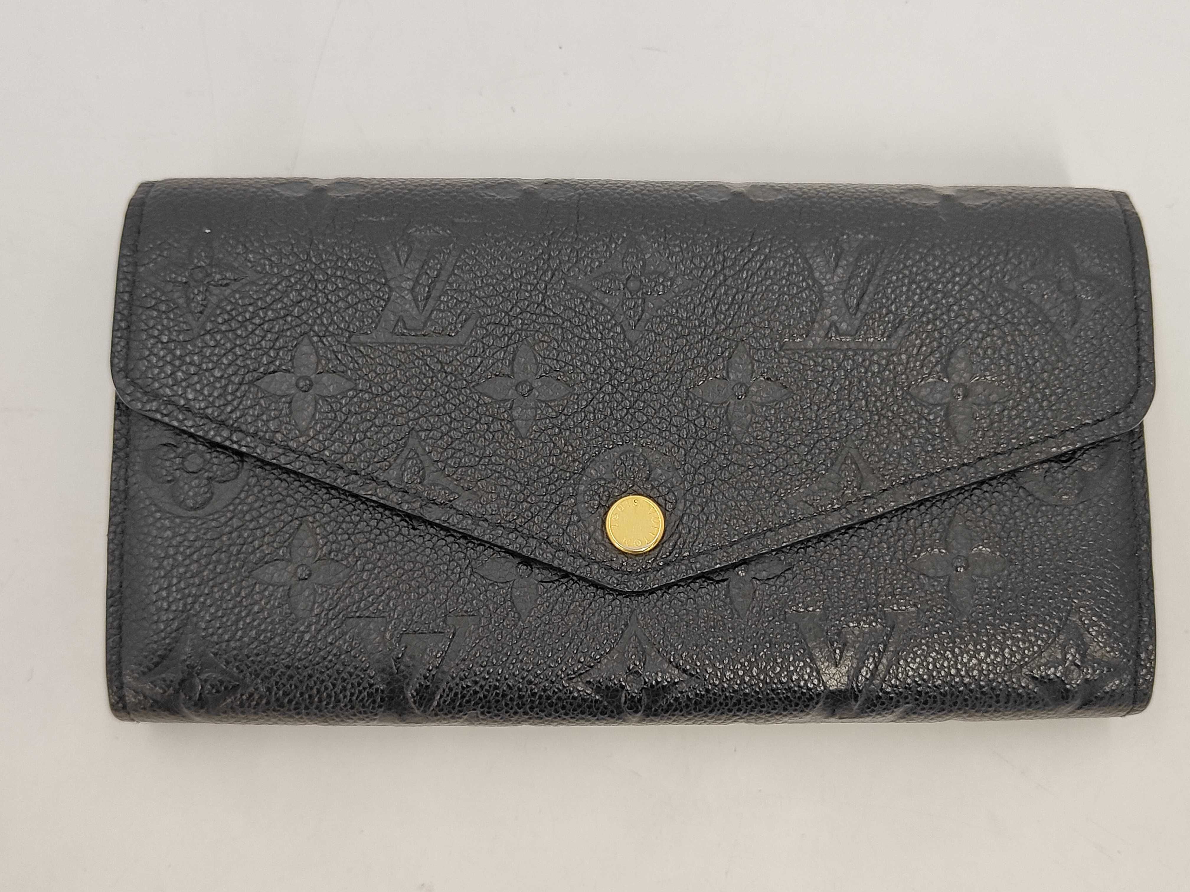 Monogram Empreinte Portefeuille Sarah M82257 RFID Wallet