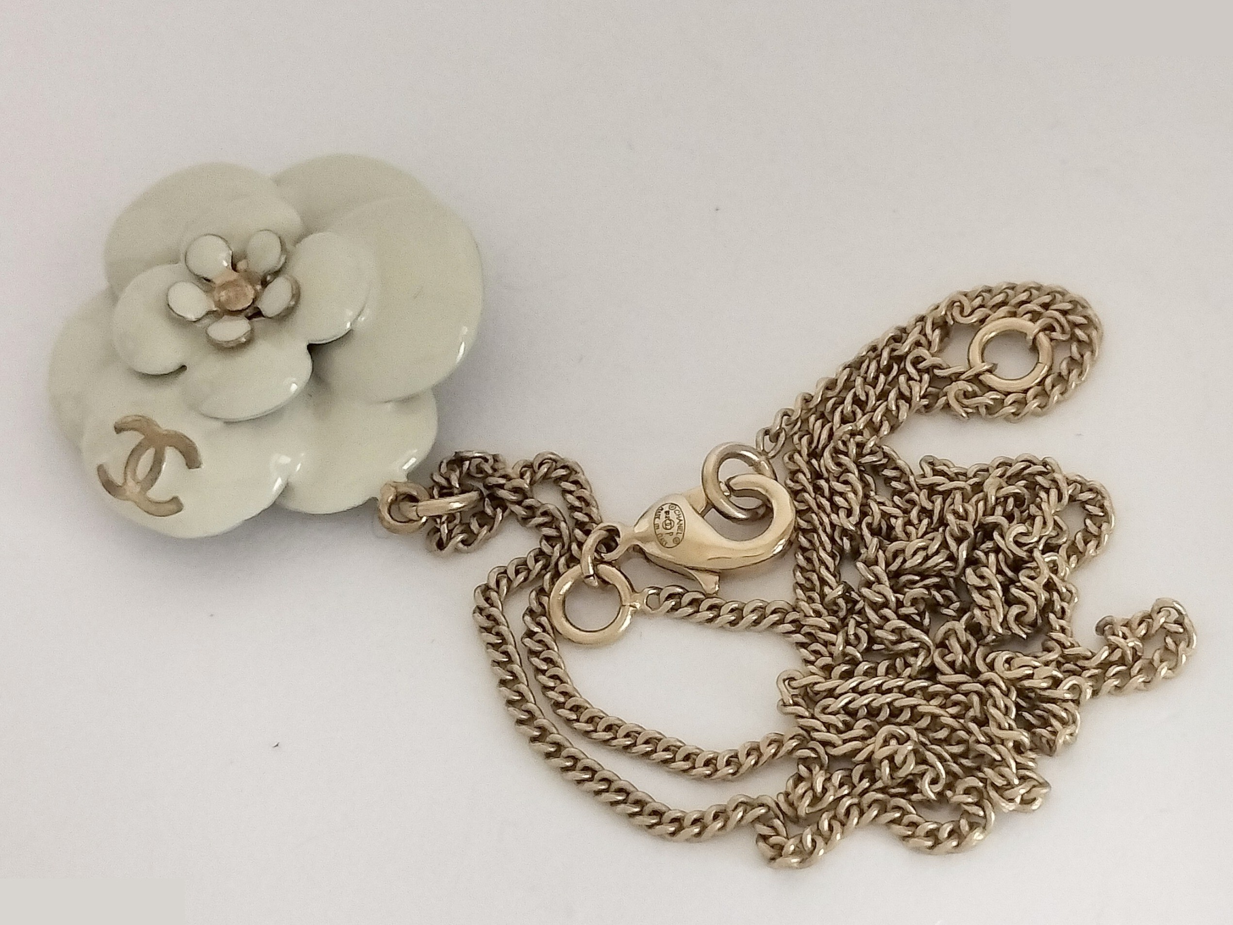 Coco Camellia Gold Necklace, Chain approx. 60cm — view 8