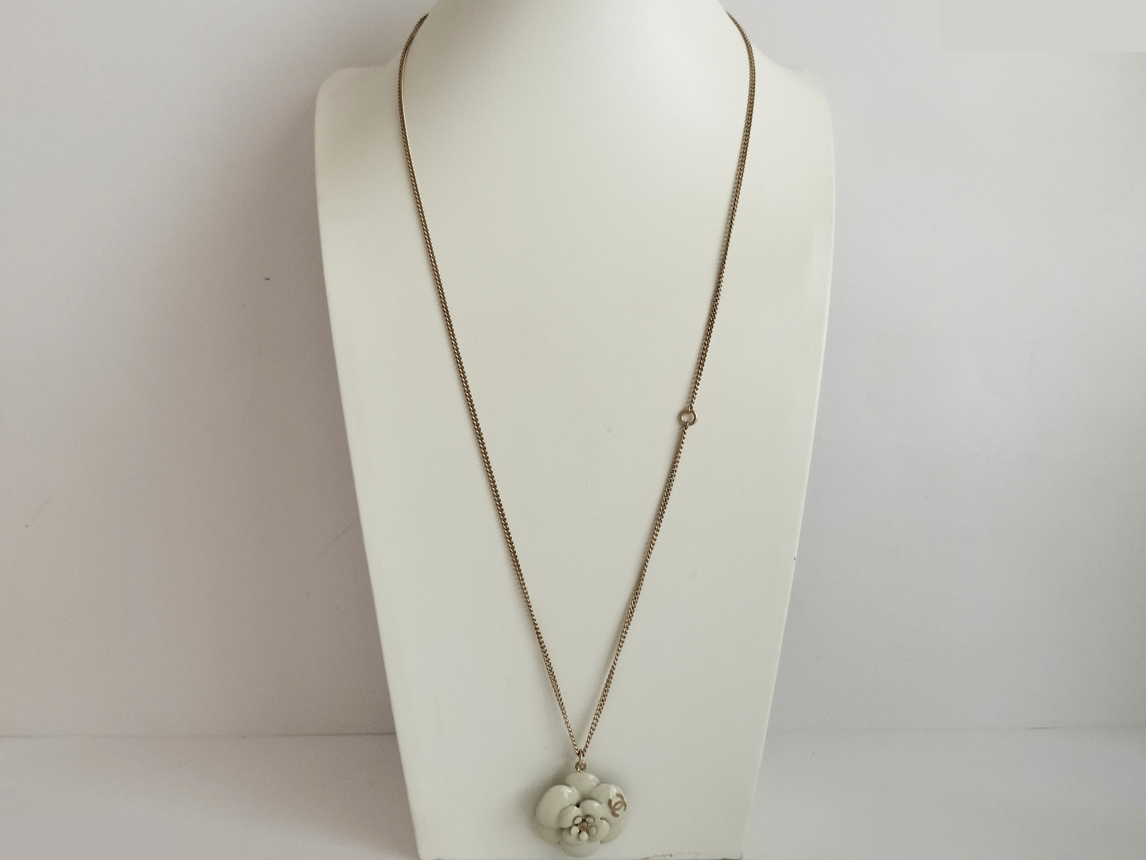 Coco Camellia Gold Necklace, Chain approx. 60cm — view 9