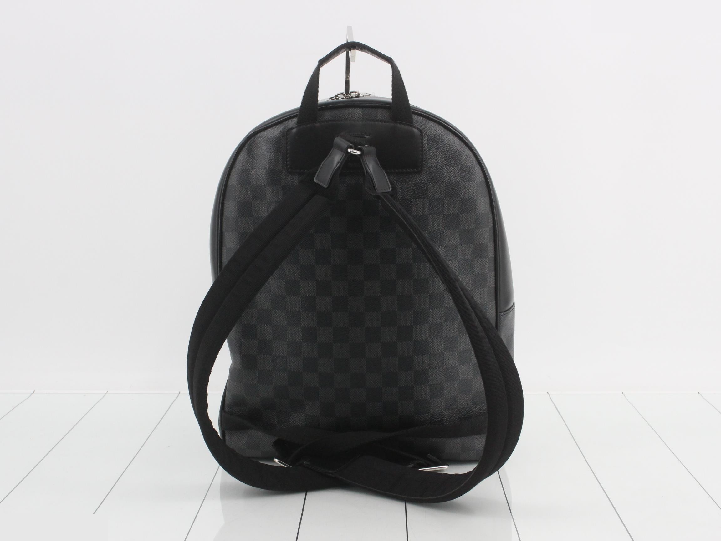 Damier Graphite Josh Backpack — view 2