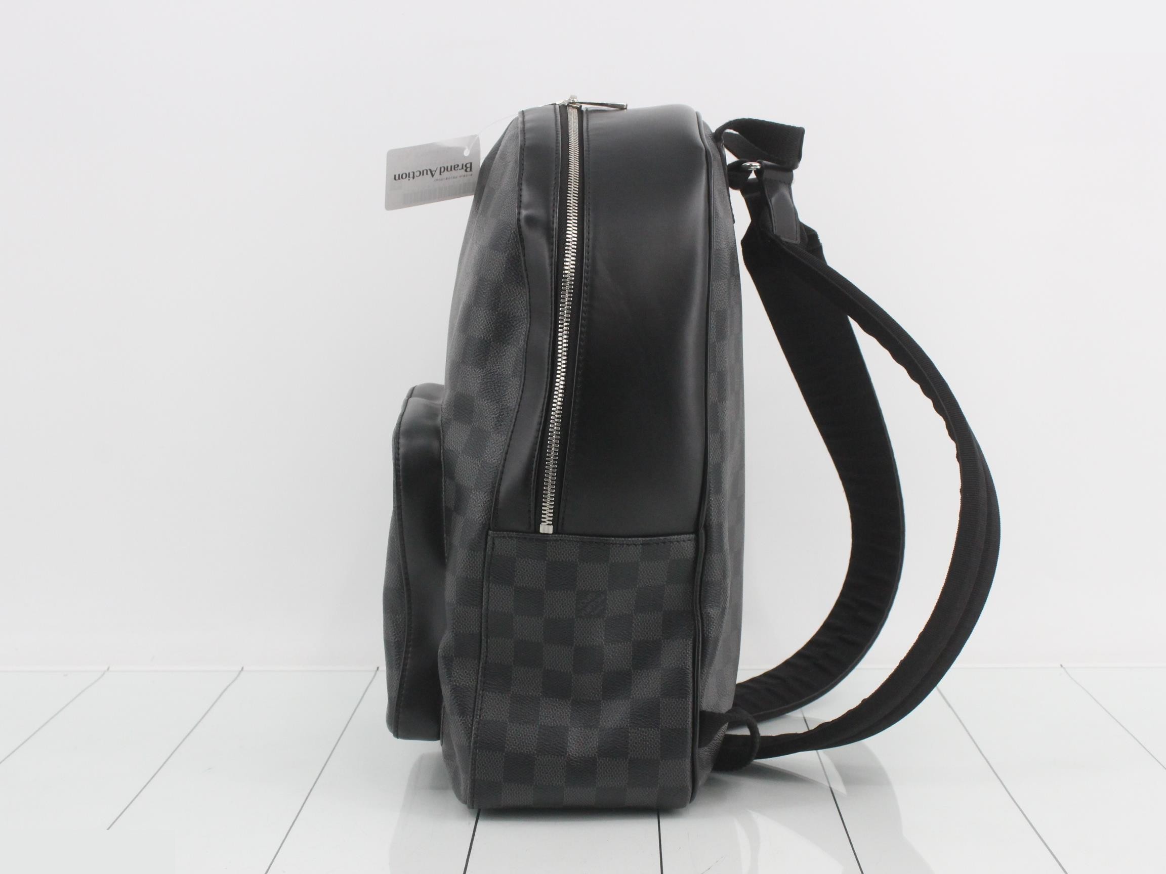Damier Graphite Josh Backpack — view 3