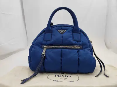 Nylon Bag, Bomber Blue Handbag